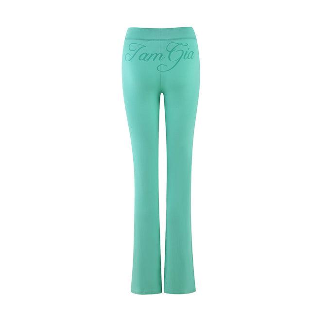 BLARE TRACKPANT - GREEN : TURQUOISE : TEAL Product Image