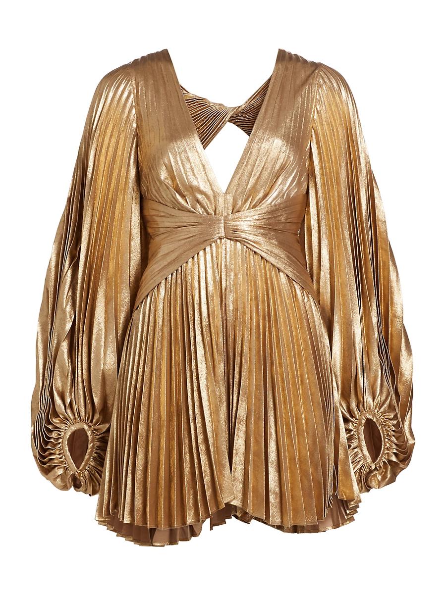 Womens Geneva Metallic Minidress Product Image