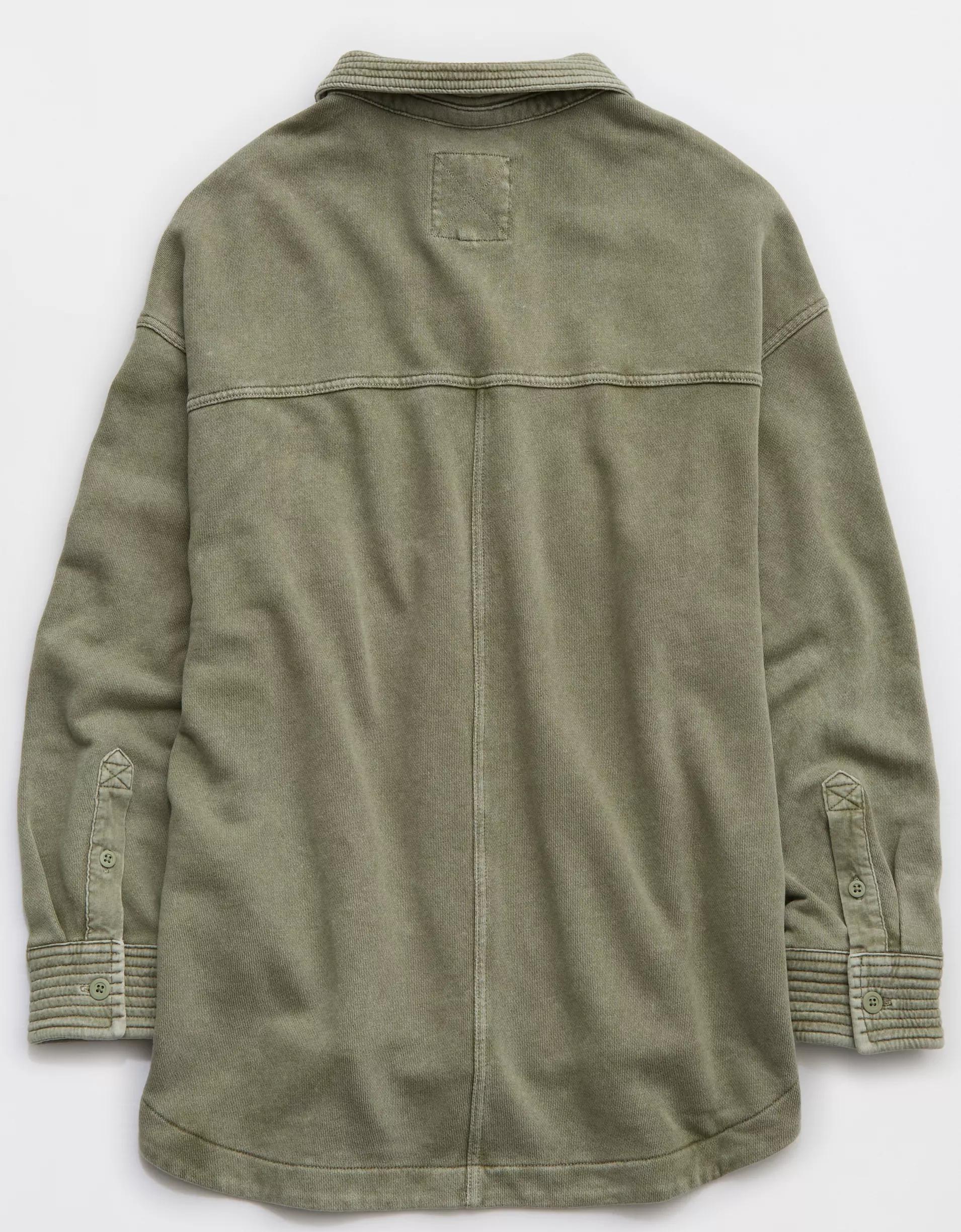 Aerie Popover Polo Sweatshirt Product Image