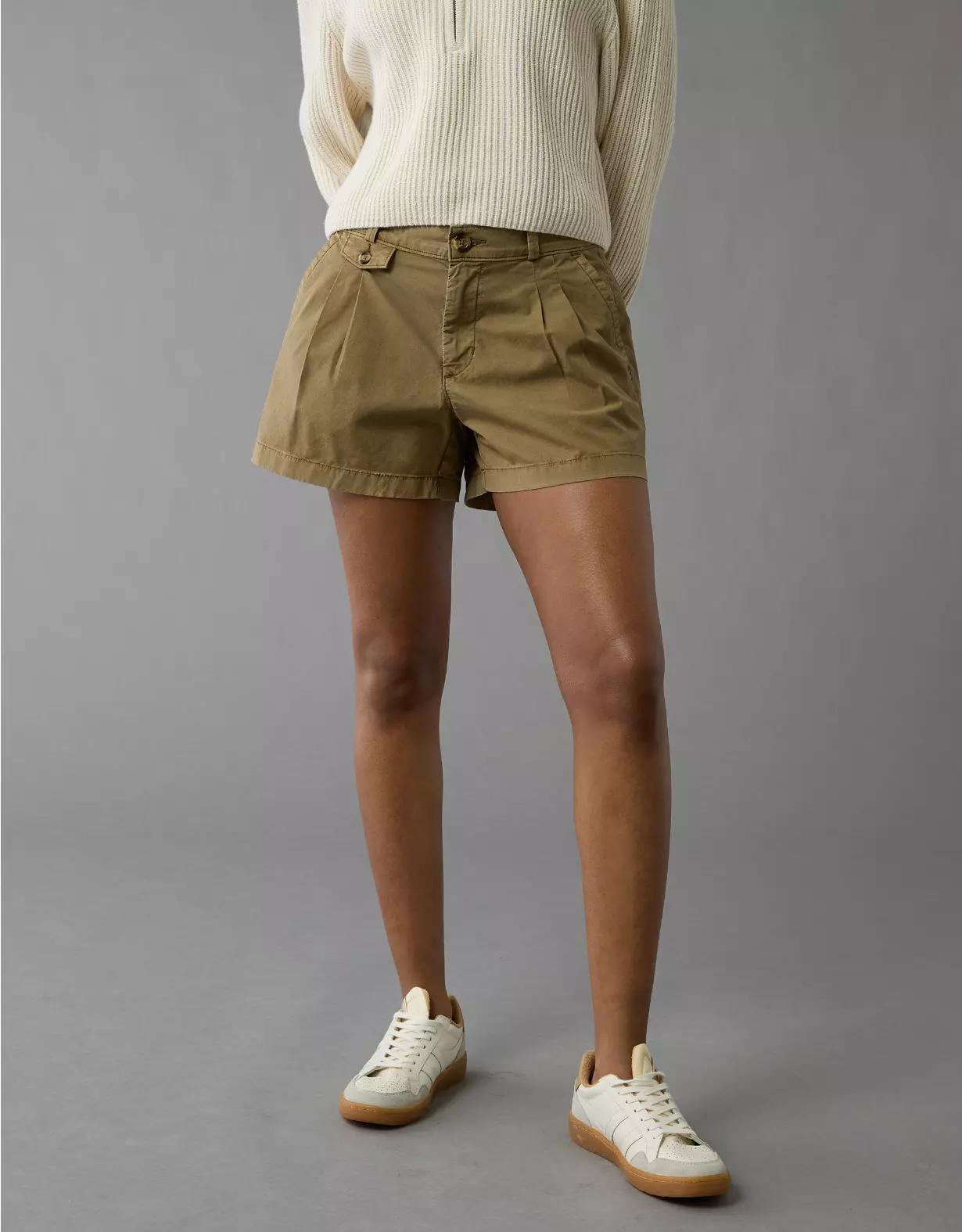 AE Snappy Stretch High-Waisted Trouser Short Product Image