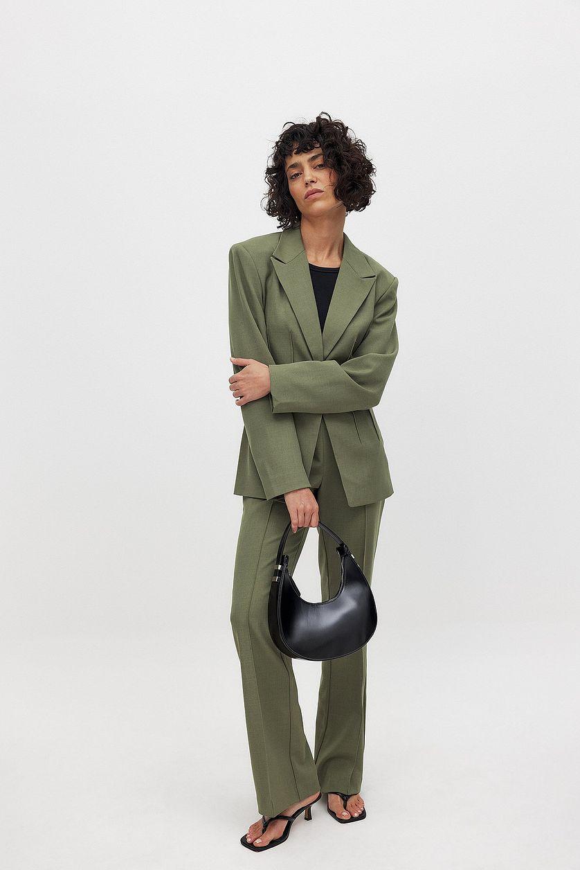 Fitted Blazer Black Product Image