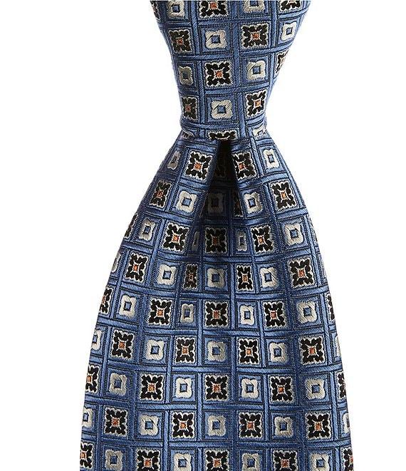 Cremieux Alvin Multi Squares 3.4#double; Silk Tie Product Image