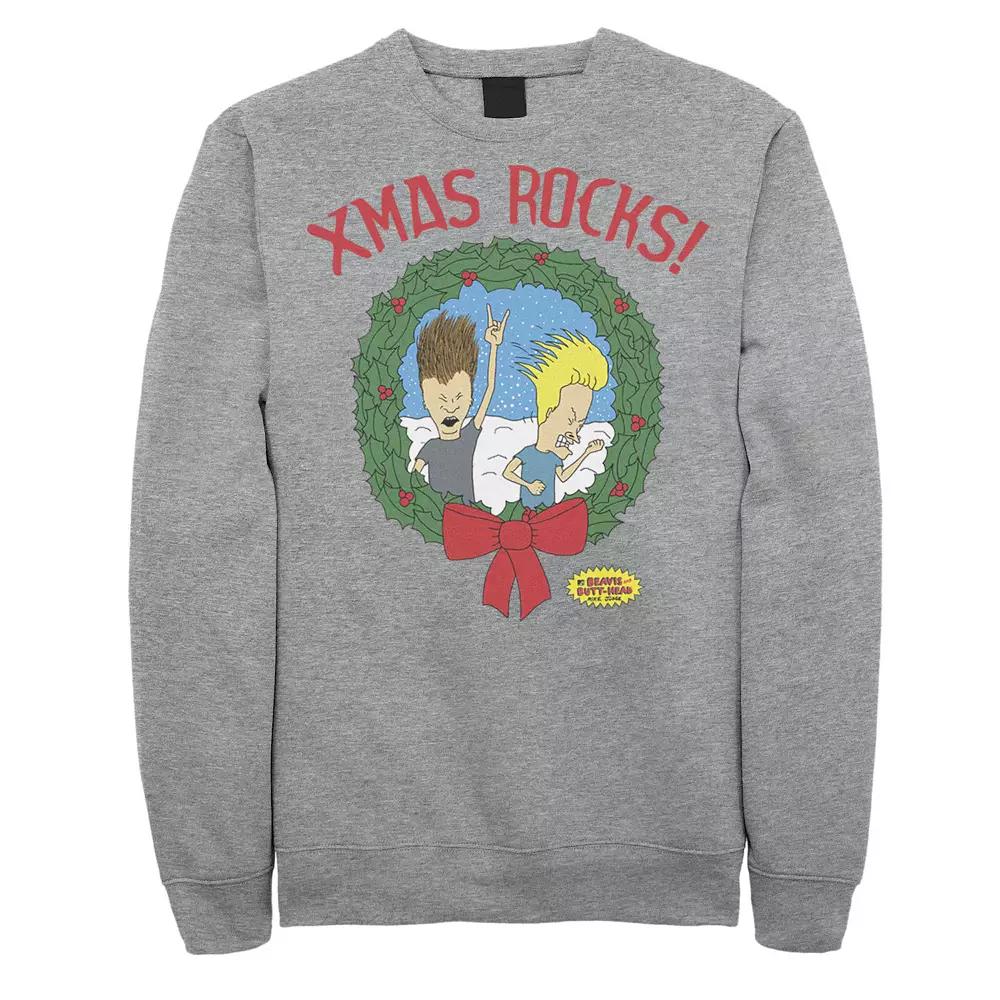 Men's MTV Beavis and Butt-head Christmas Fleece,  Product Image