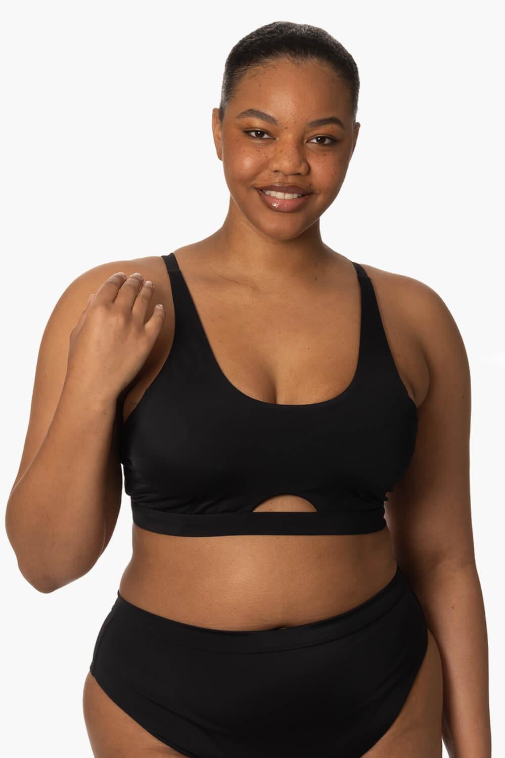 Amelia Bikini Top - Black Female Product Image