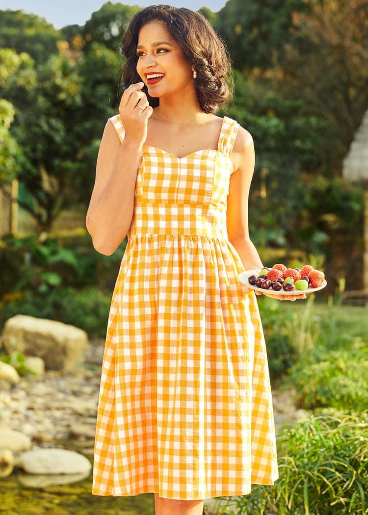 Dance Beneath the Sunrays Fairytale Midi Dress Product Image