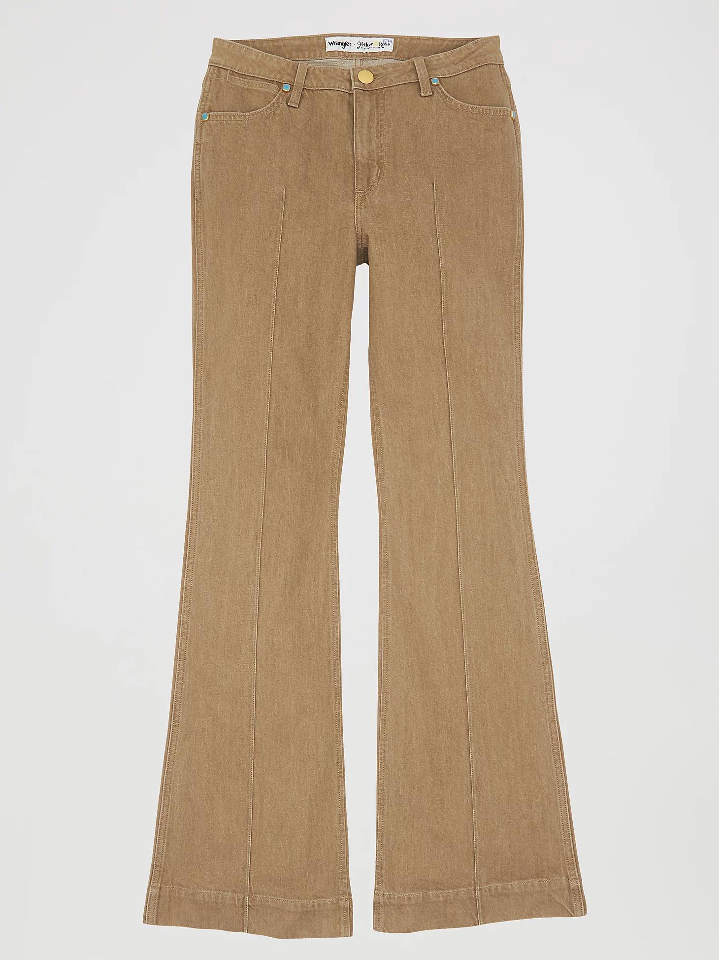 Wrangler® x Yellow Rose by Kendra Scott High Rise Trouser | Women's JEANS | Wrangler® Product Image