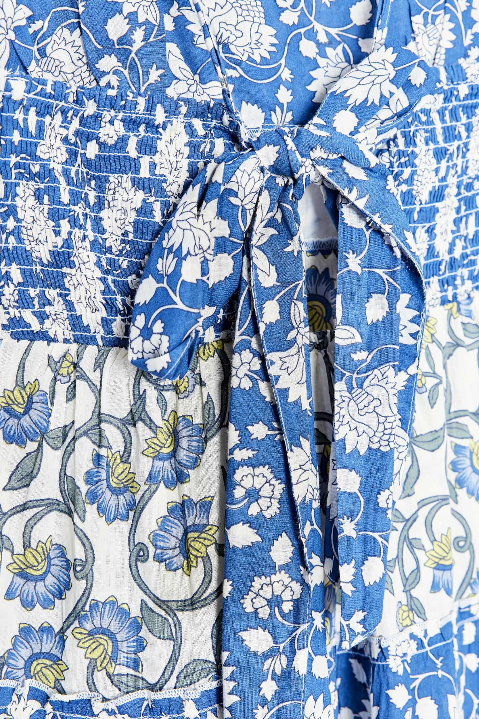 PATCHWORK PRINT PANEL DRESS Product Image