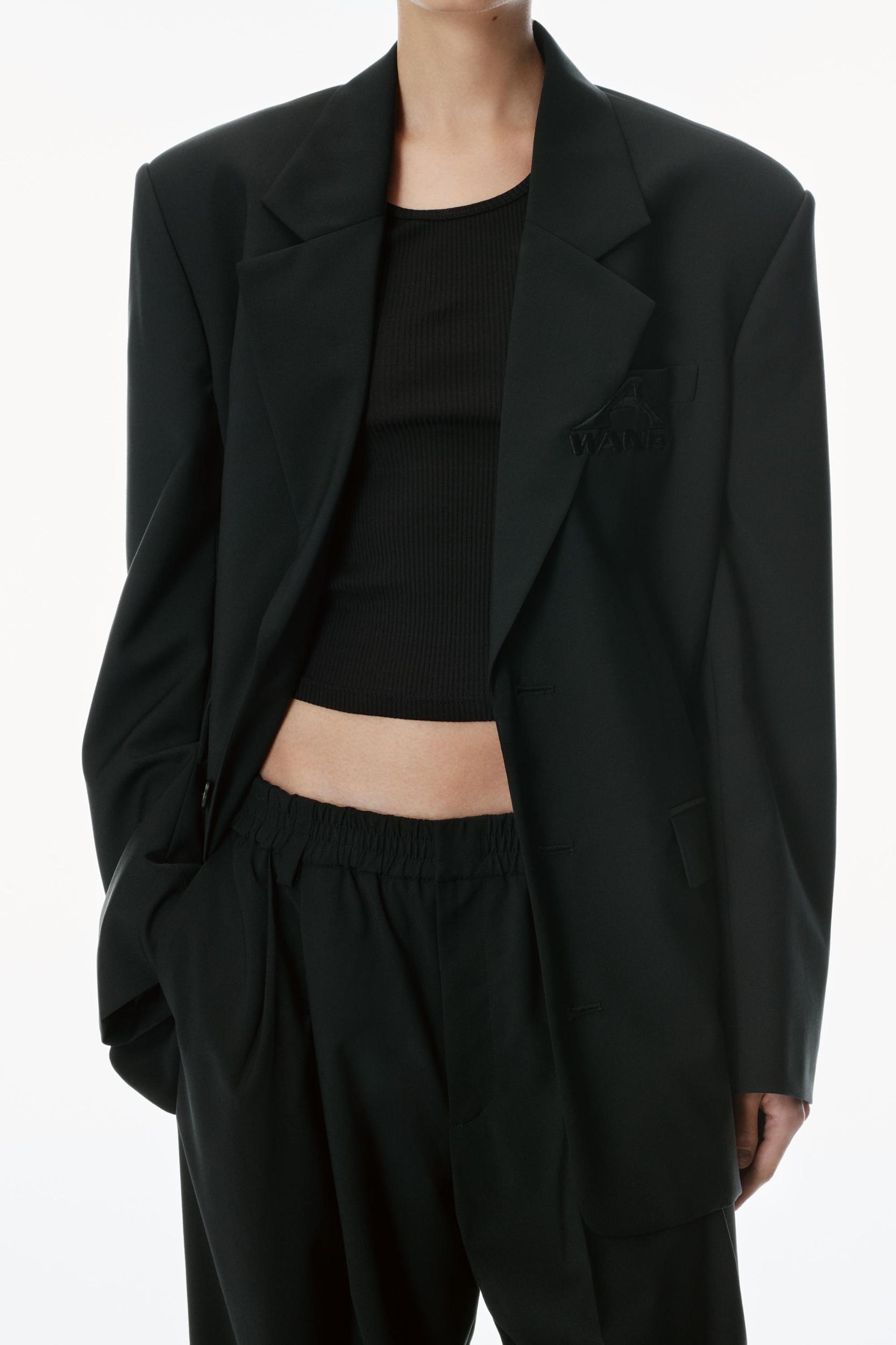 Tropical Wool Mid-rise Balloon Pants Product Image