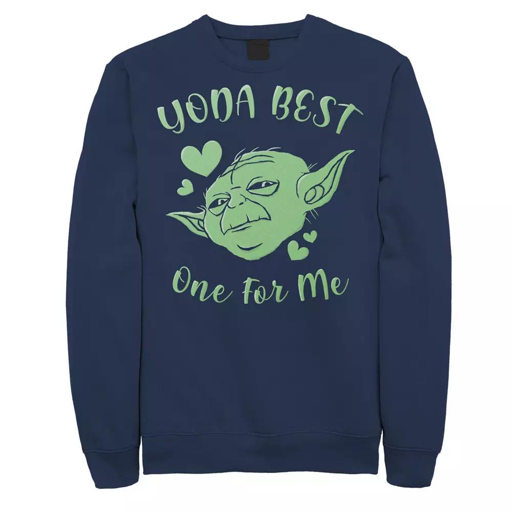 Men's Star Wars "Yoda Best One For Me" Sweatshirt,  Product Image