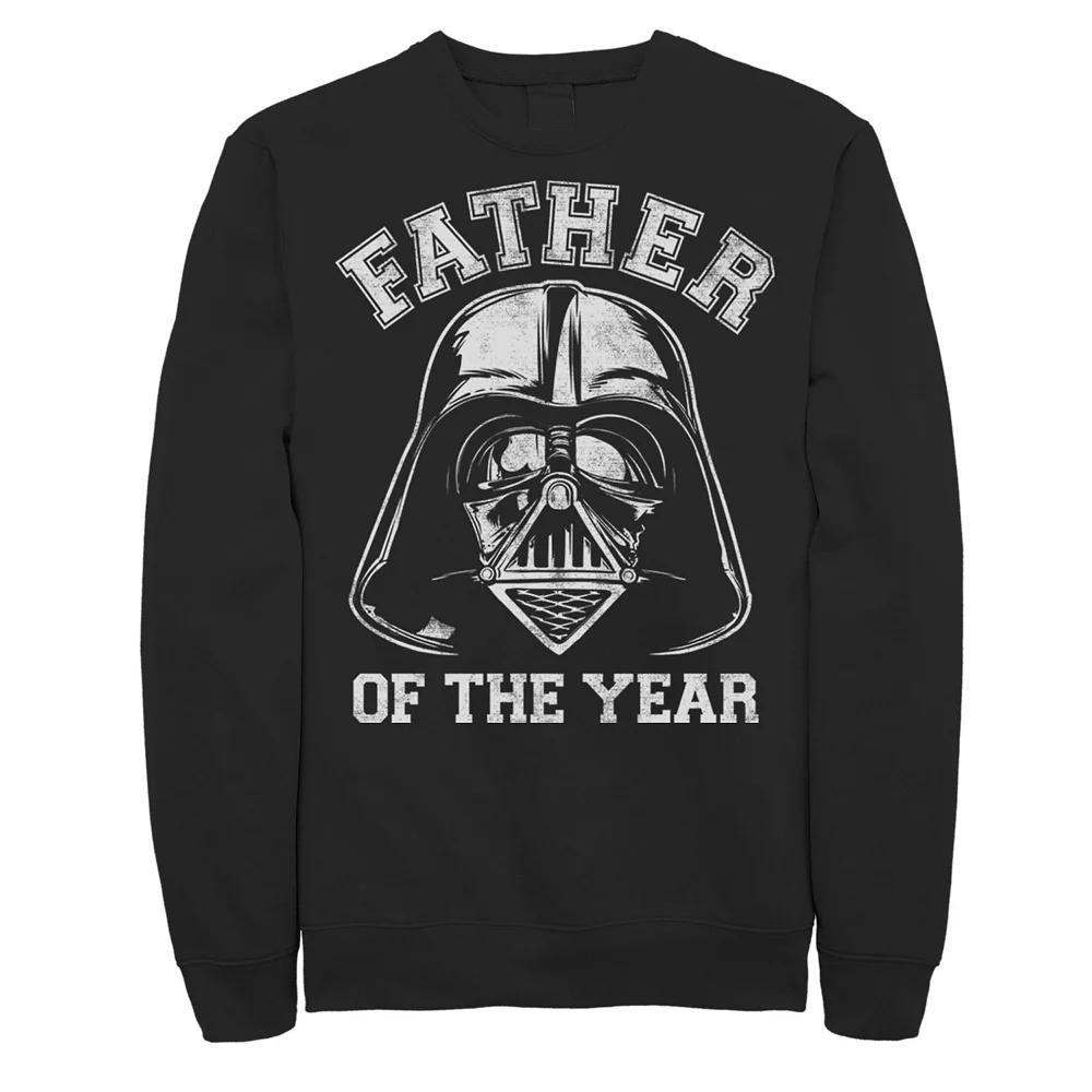Men's Star Wars Vader Father Of The Year Helmet Sweatshirt,  Product Image