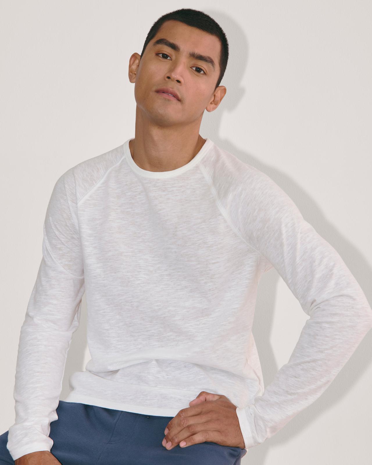Mens Rec Long-Sleeve Crew T-Shirt by Everlane Product Image