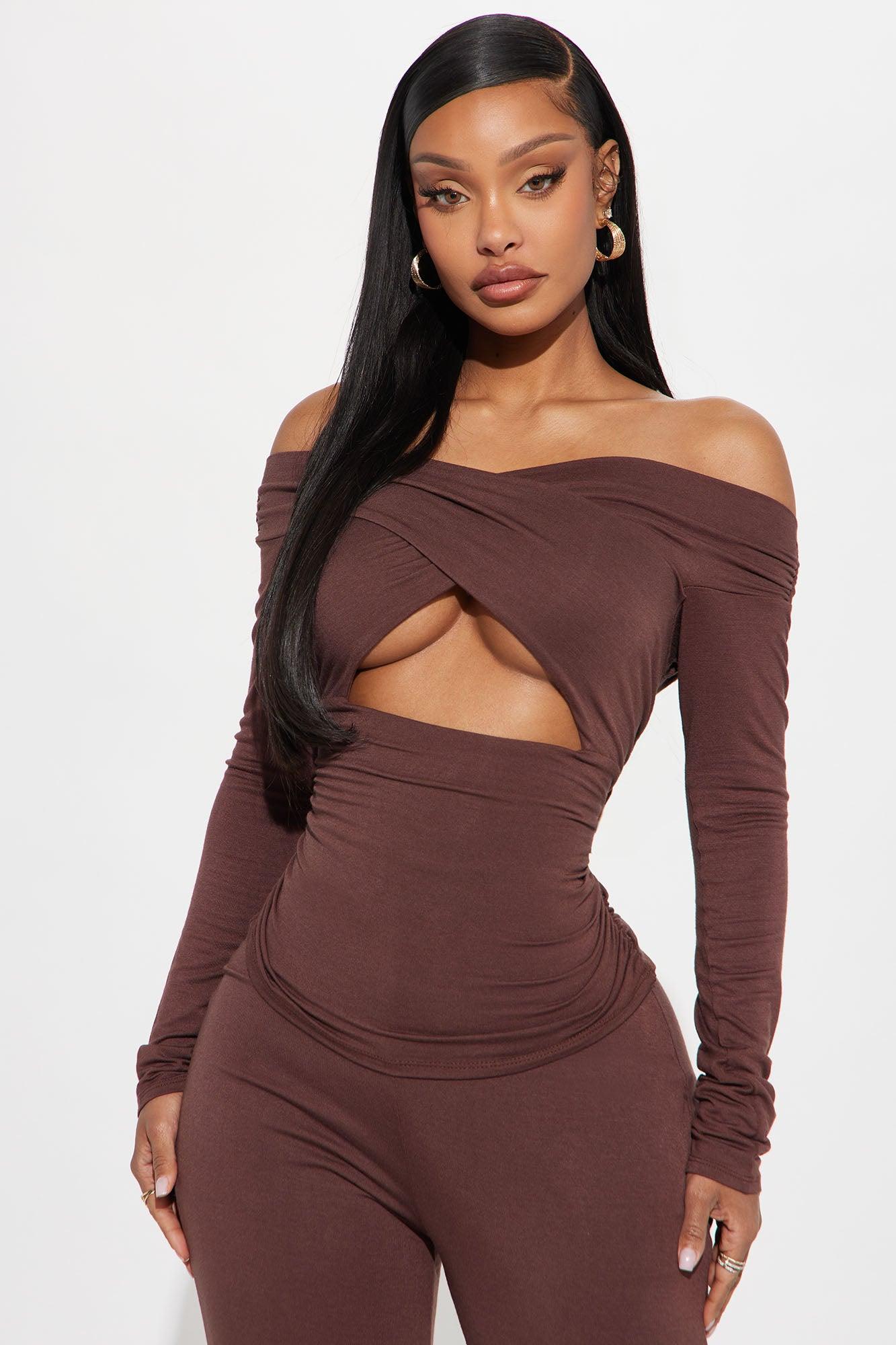 Brea Jumpsuit - Brown Product Image