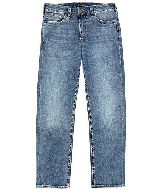 Silver Jeans Co. Eddie Athletic Fit Tapered Leg Performance Stretch Jeans Product Image