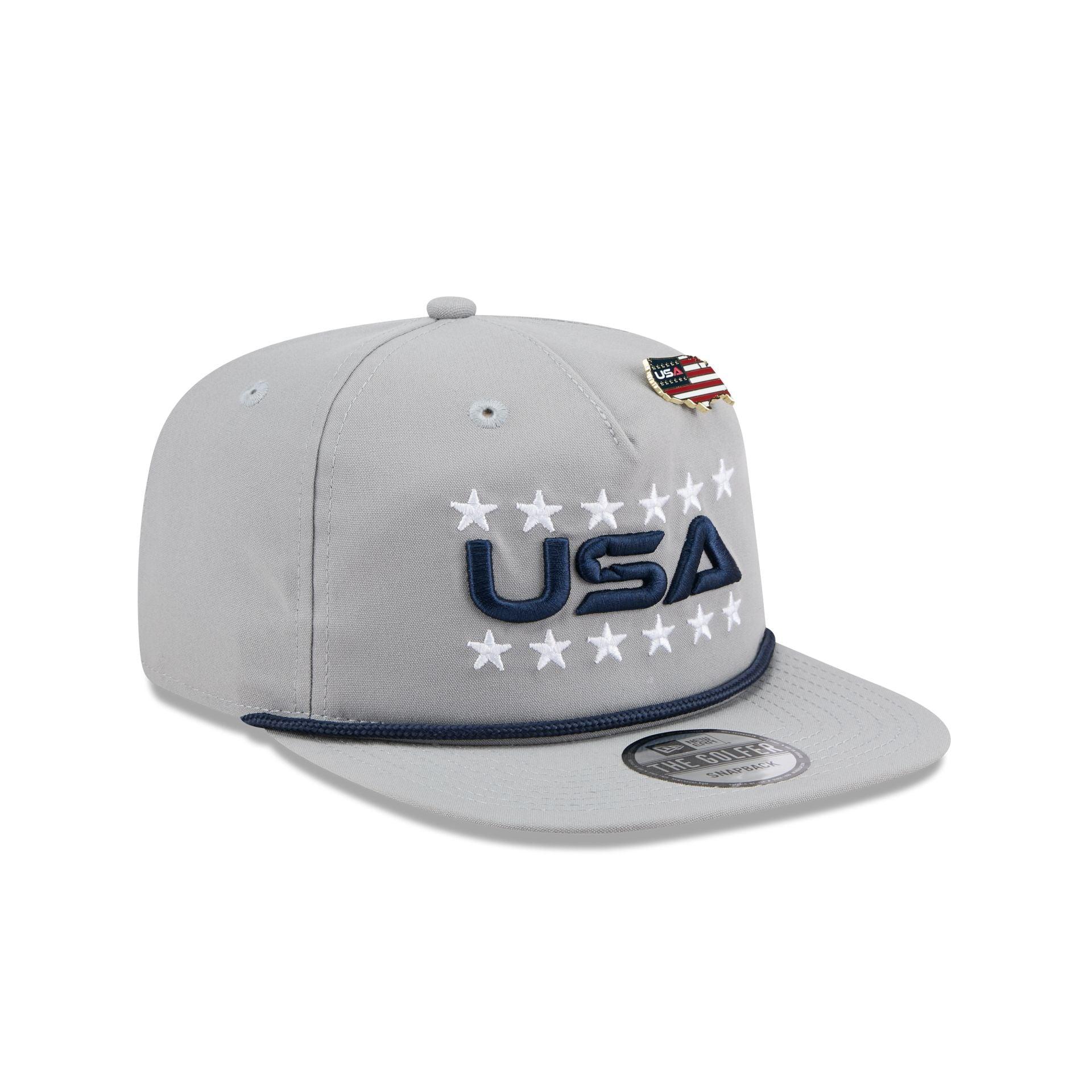 2025 Ryder Cup Team USA Gray Golfer Hat Male Product Image