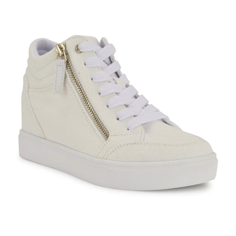 Nine West Tons Women's High Top Wedge Sneakers,  Product Image