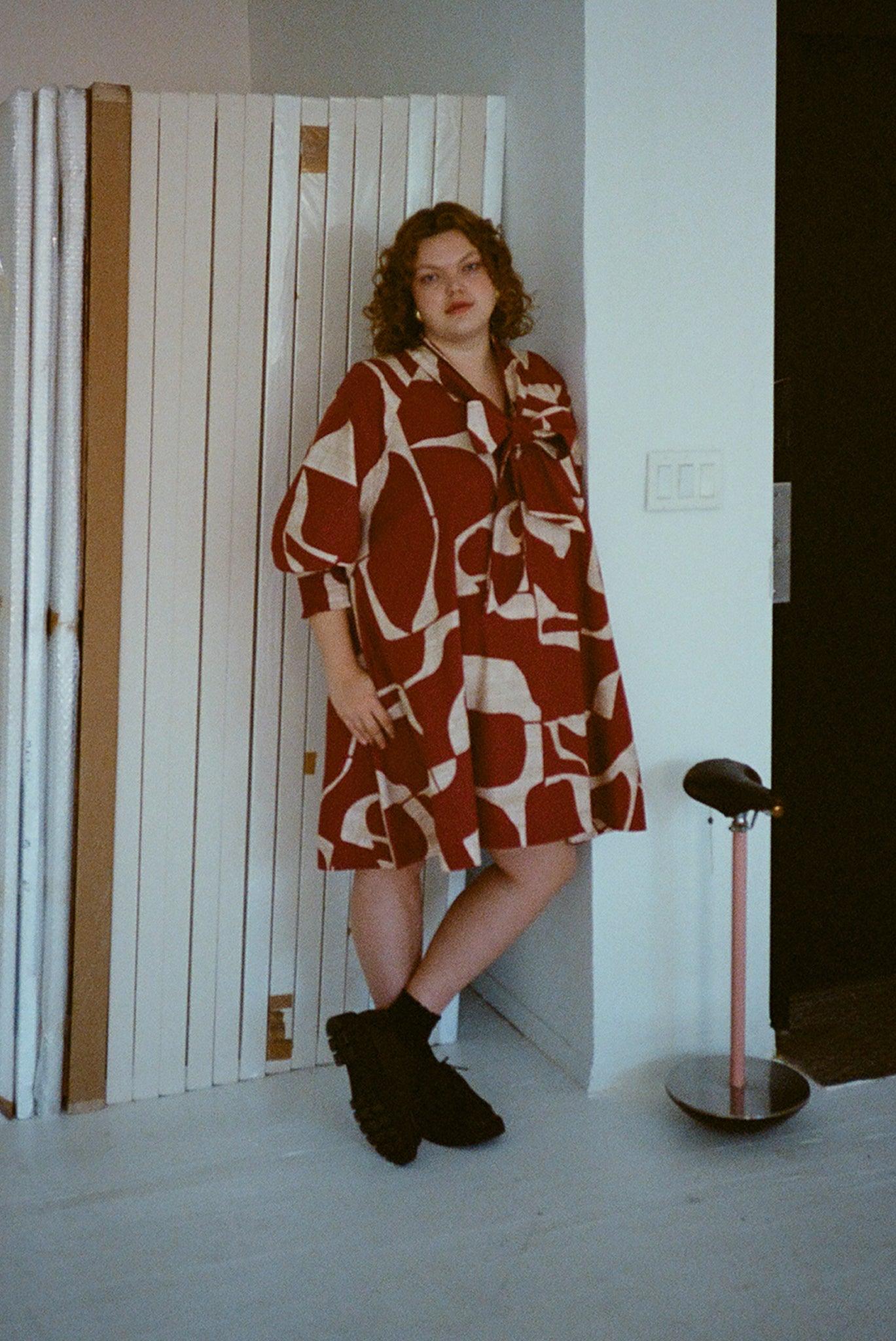 Vee Dress - Deco Sky Product Image