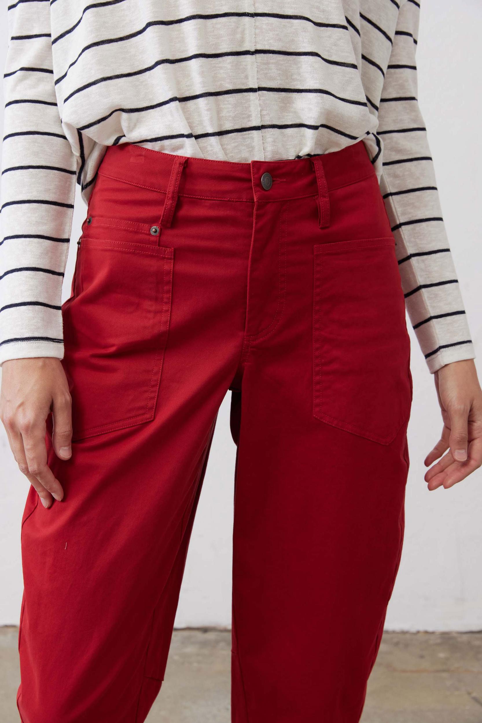 The Slouchy Soft Twill Pants Product Image