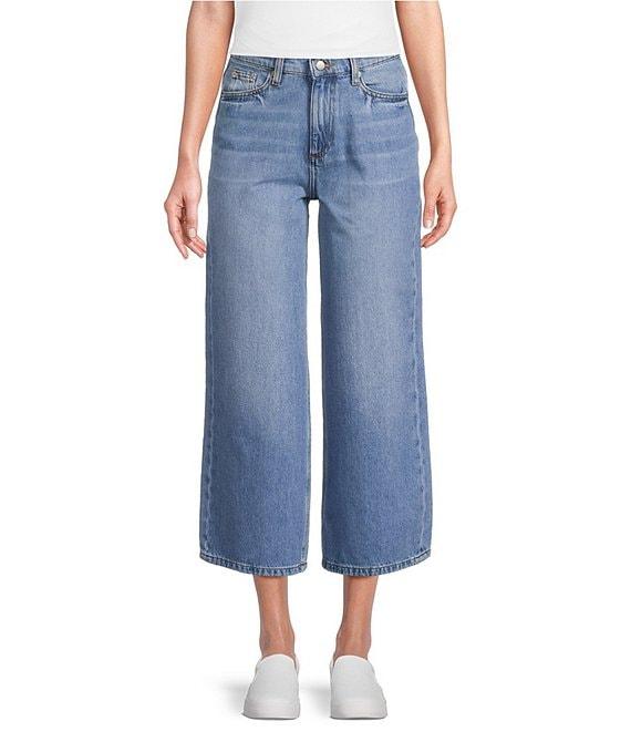 Westbound Quinn Crop Wide Leg Jeans Product Image