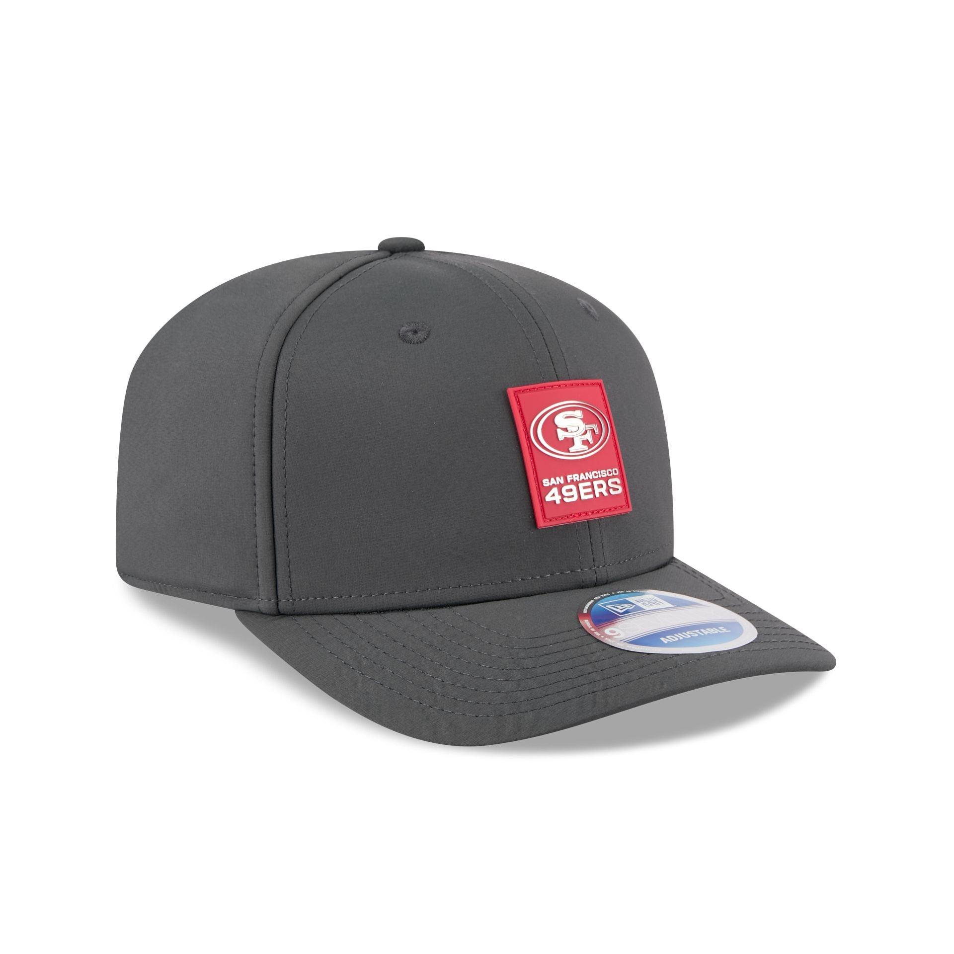 San Francisco 49ers 2025 Sideline Cold Weather Steel Clouds 9SEVENTY Stretch-Snap Hat Male Product Image