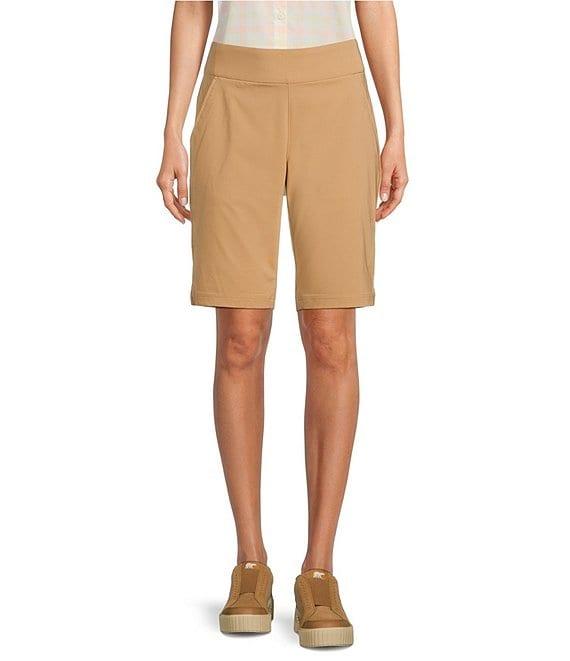 Columbia All Seasons Omni-Shade Mid Rise Waist Long Pull-On Shorts Product Image