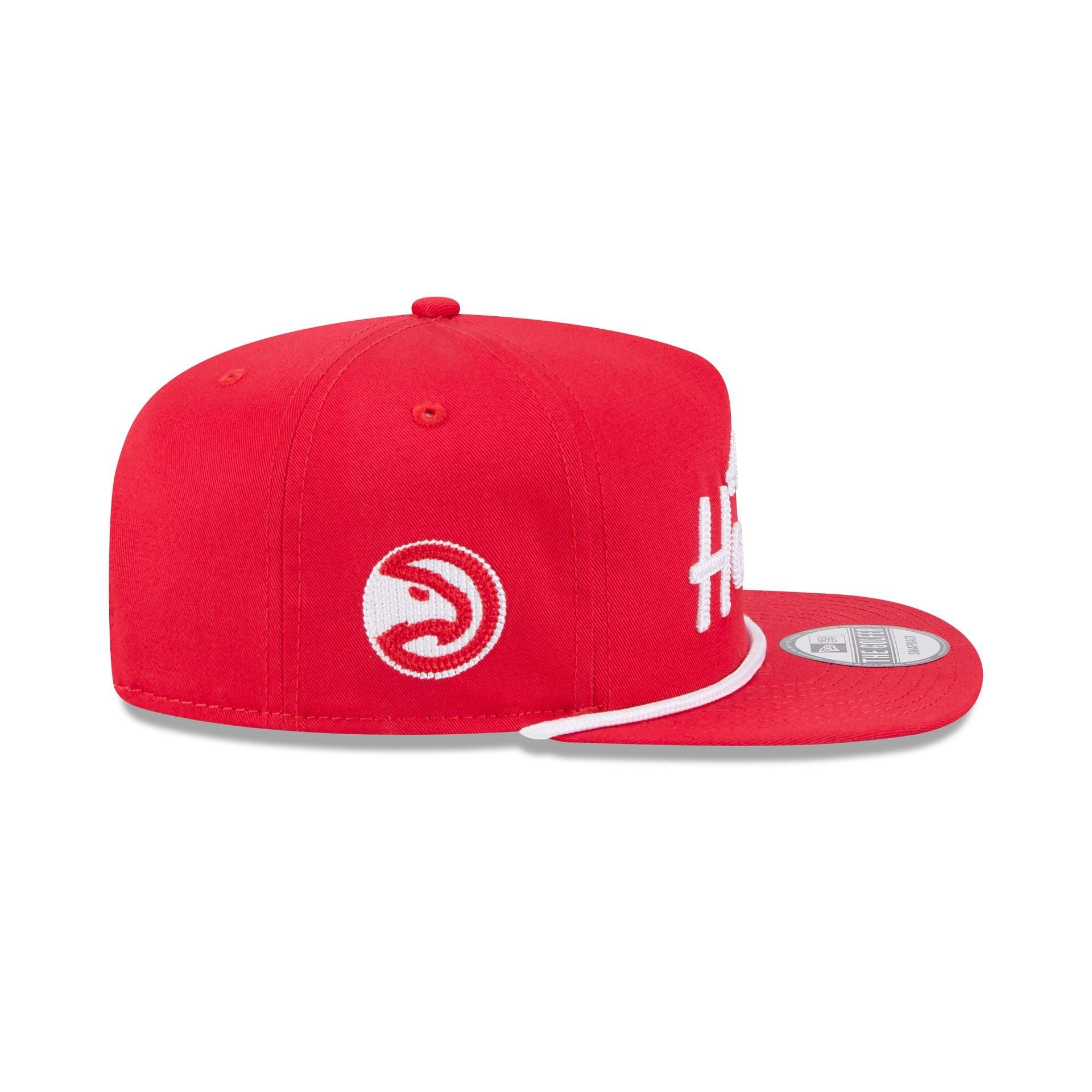 Atlanta Hawks Team Text Golfer Hat Male Product Image
