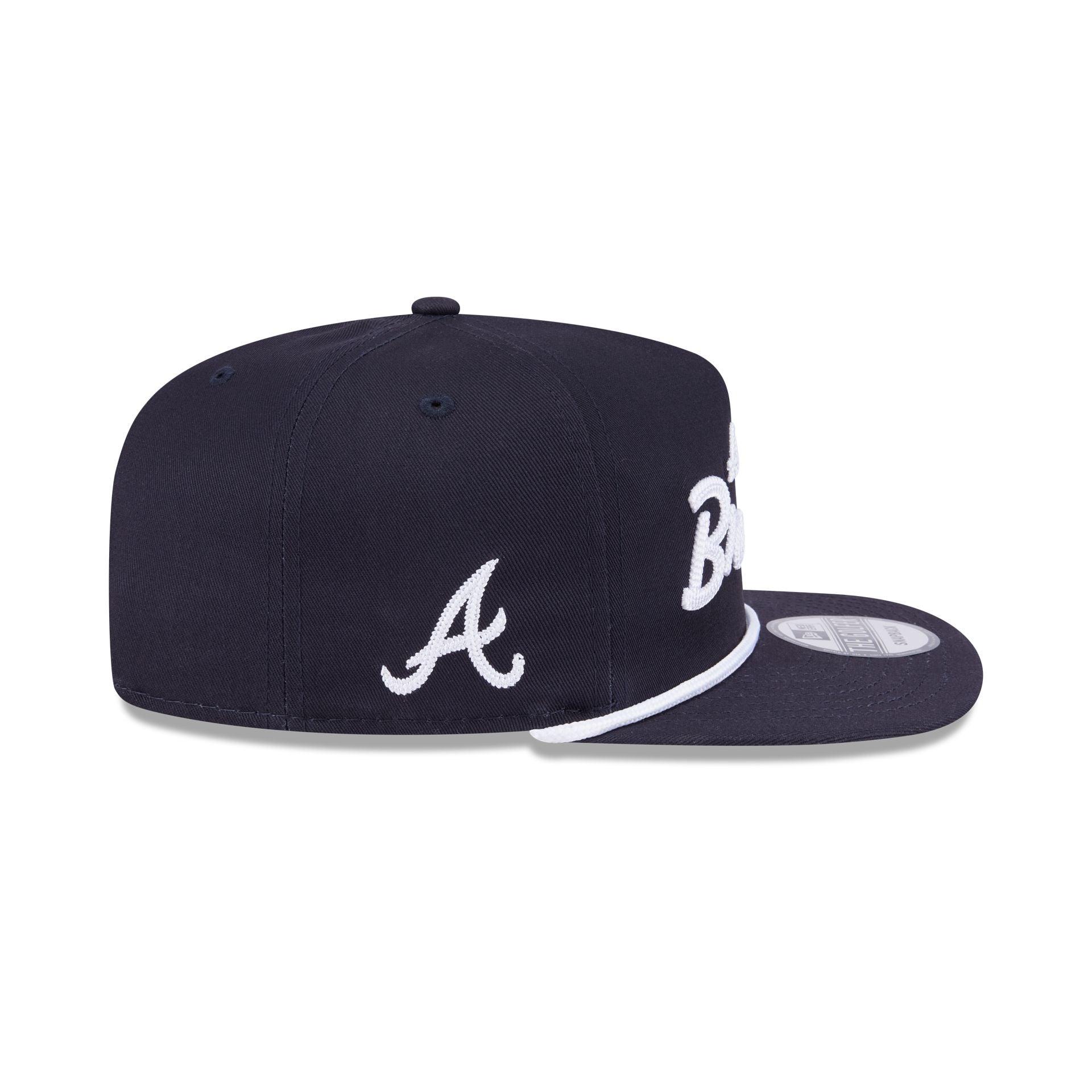 Atlanta Braves Team Text Golfer Hat Male Product Image