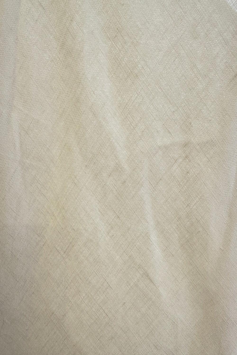 Art Of Bloom Linen Bias Cut Maxi Dress Cream Product Image