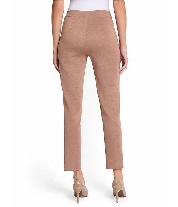 MISOOK Nancy Maylana Knit Slim Leg Pull-On Pants Product Image