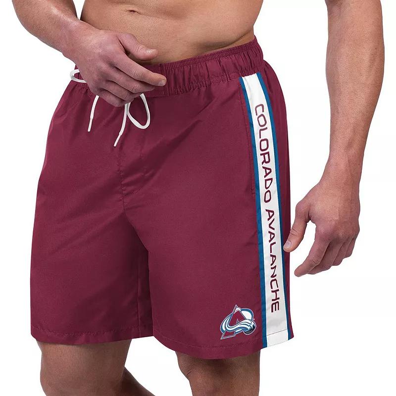 Men's G-III Sports by Carl Banks Blue Tampa Bay Lightning Streamline Volley Swim Trunks,  Product Image