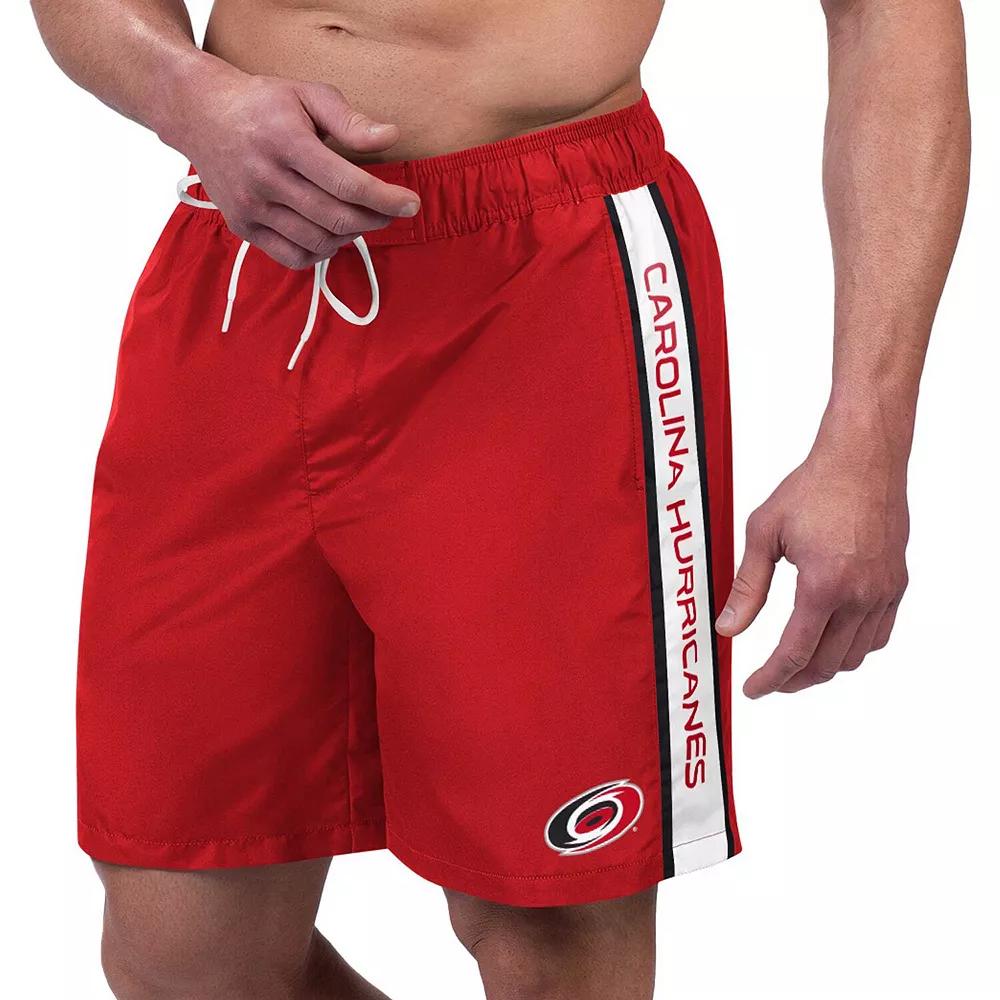 Men's G-III Sports by Carl Banks Blue Tampa Bay Lightning Streamline Volley Swim Trunks,  Product Image