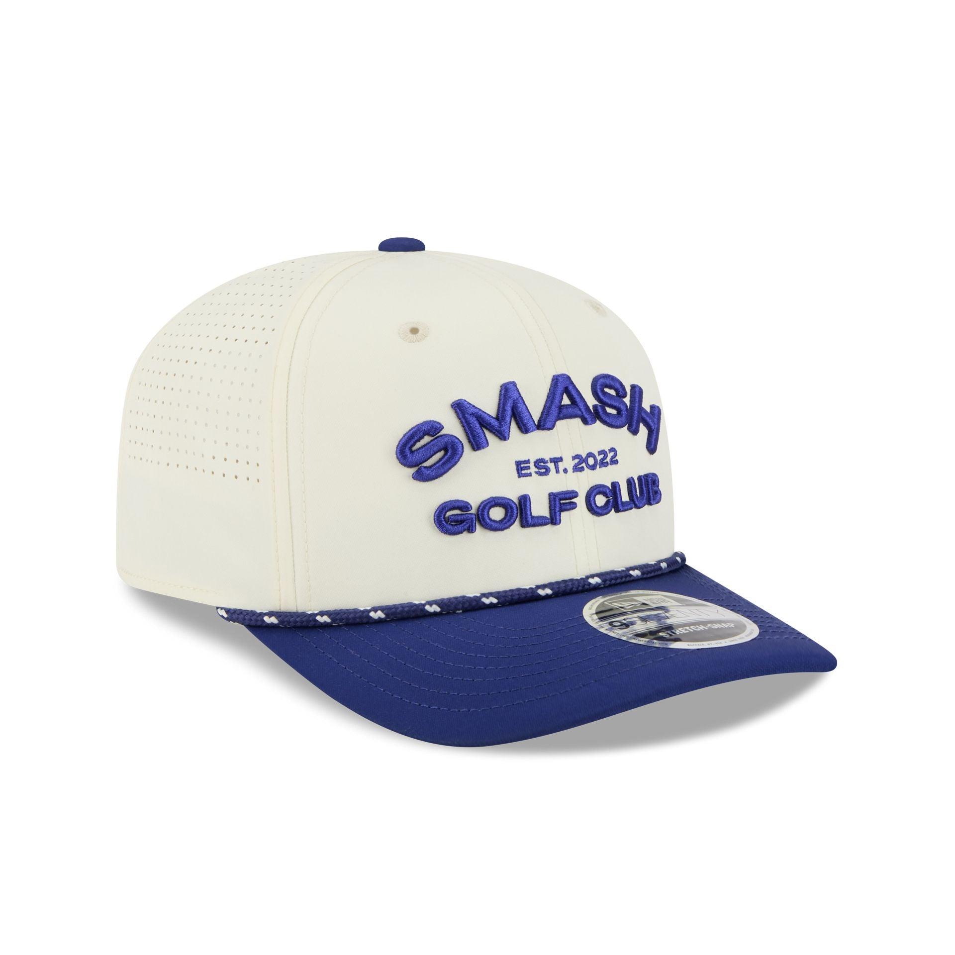 Smash GC Chrome White 9SEVENTY Stretch-Snap Hat Male Product Image