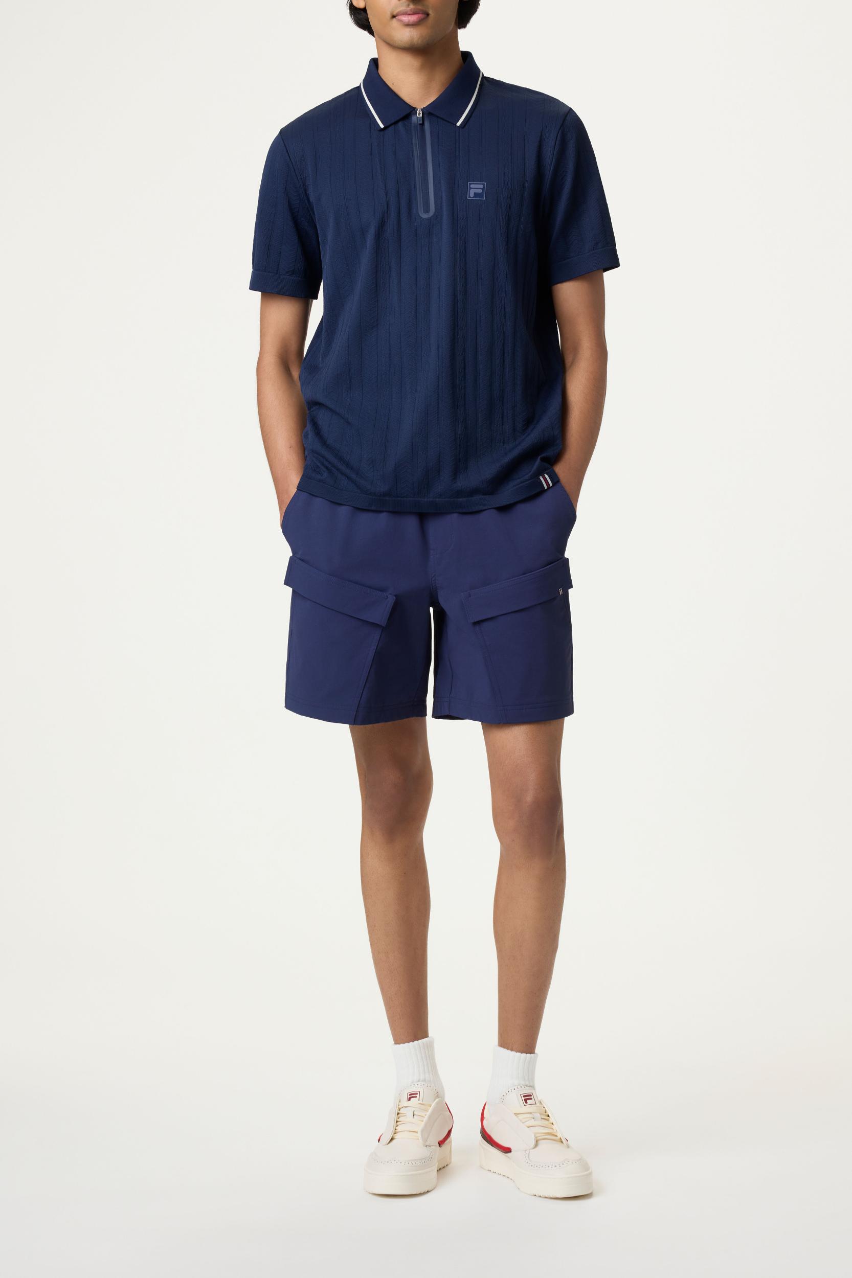 Challenger Cable Zip Polo Product Image