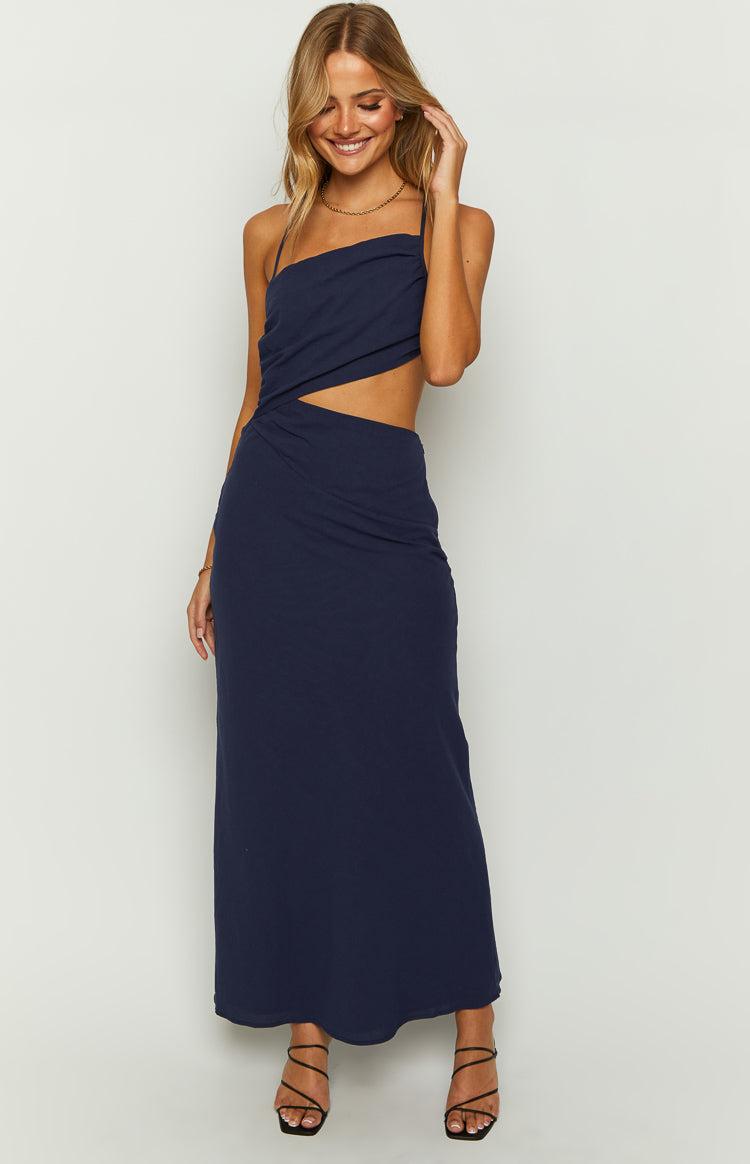 Cindy Blue Maxi Dress Product Image