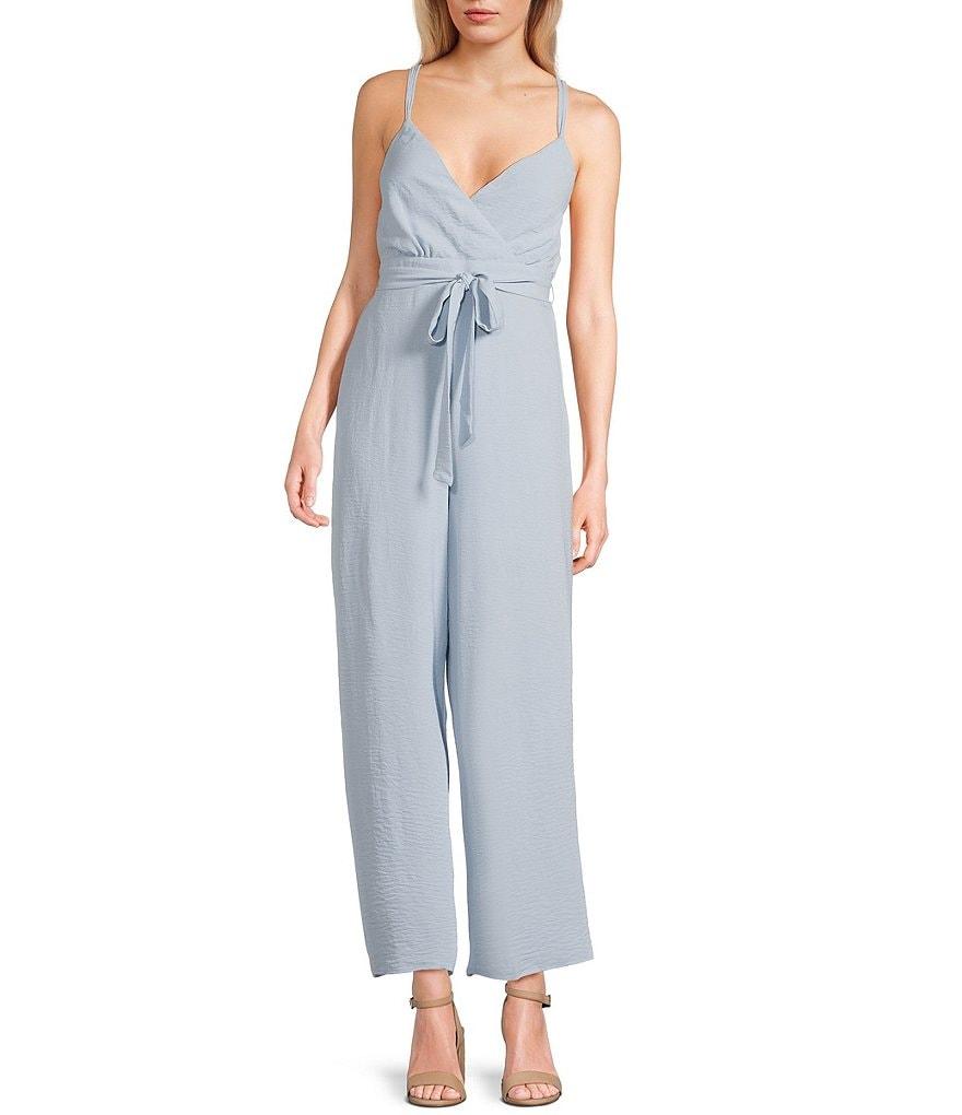 Evolutionary Sleeveless X Back Jumpsuit Product Image