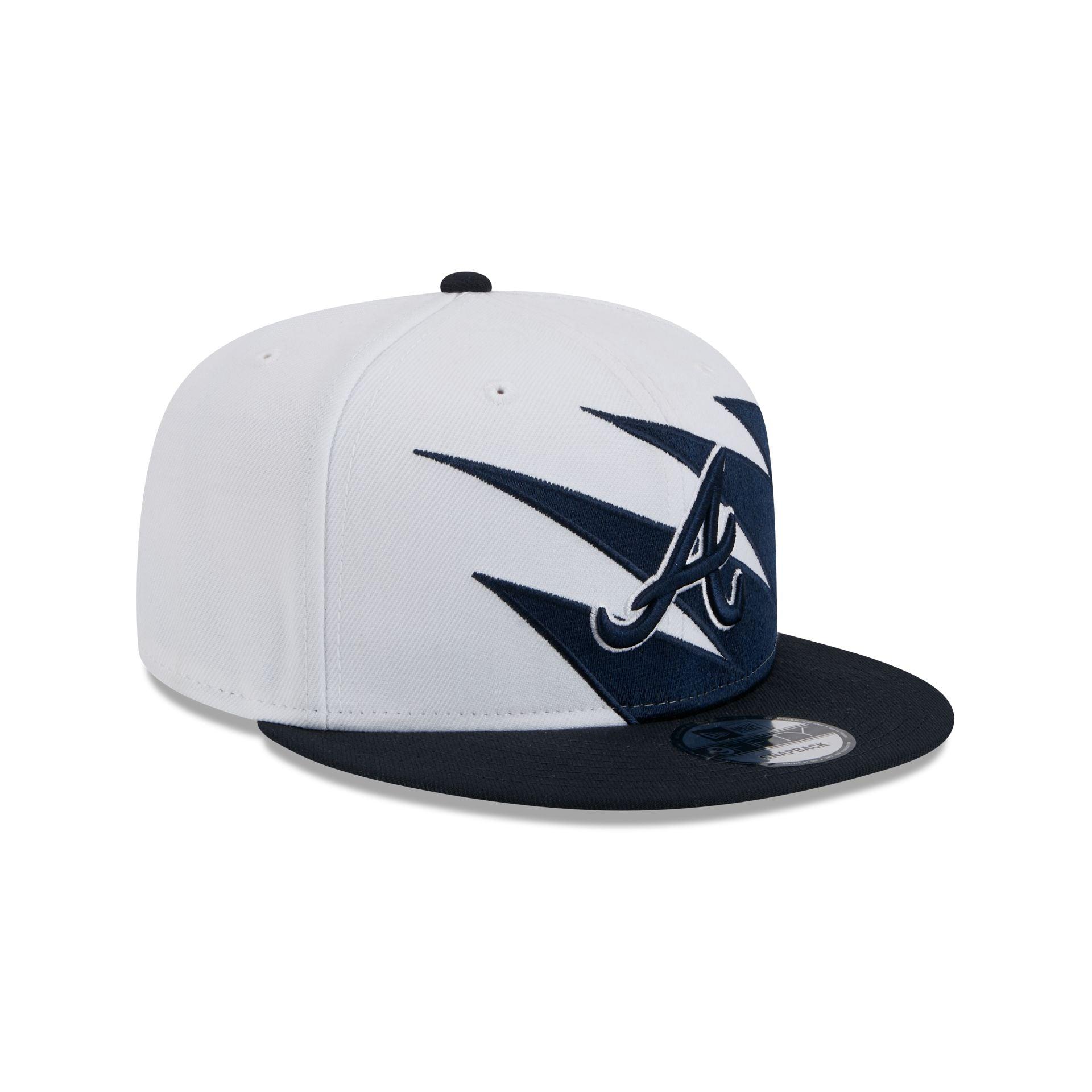 Atlanta Braves Jagged 9FIFTY Snapback Hat Male Product Image
