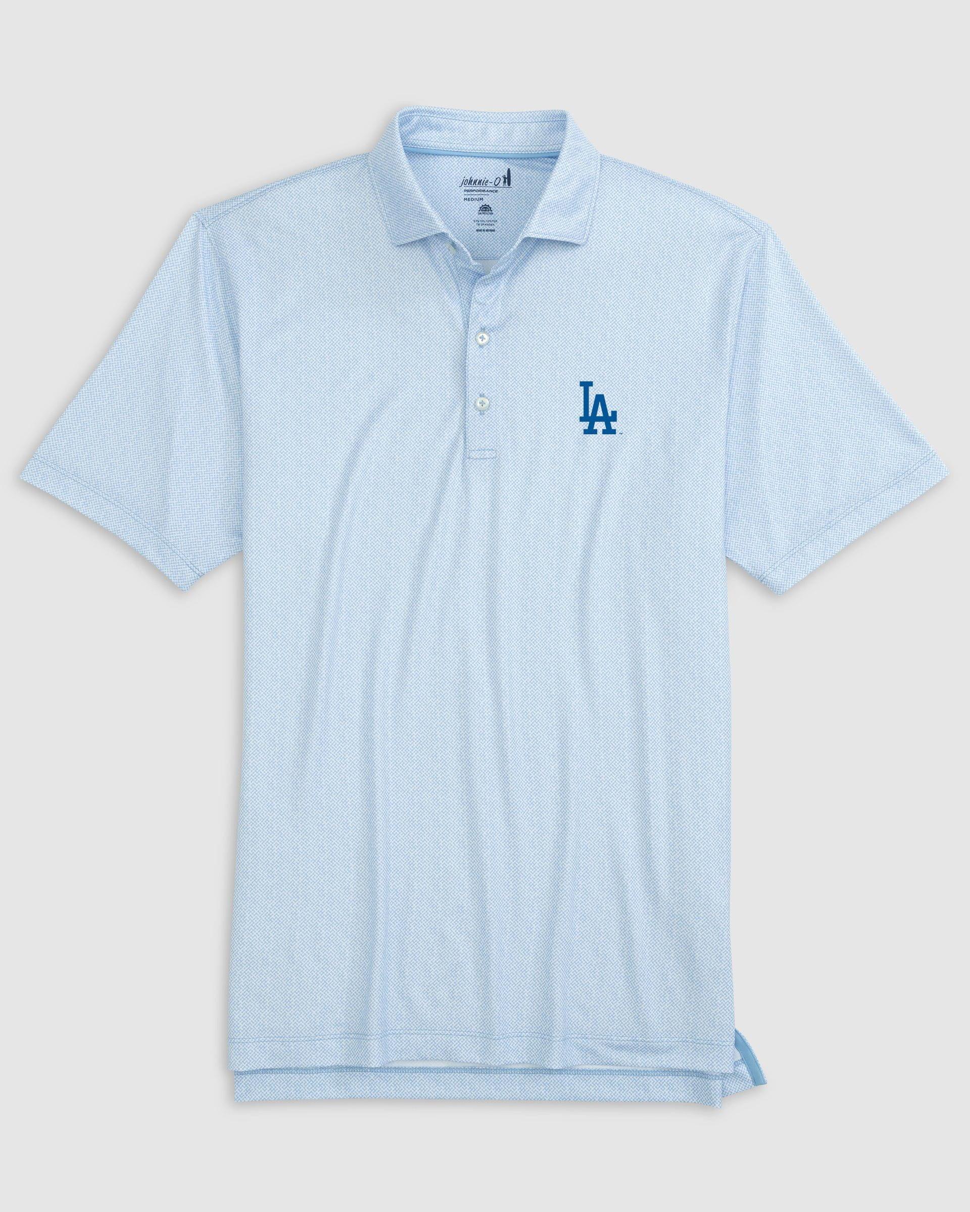 Los Angeles Dodgers Hinson Printed Jersey Performance Polo Product Image