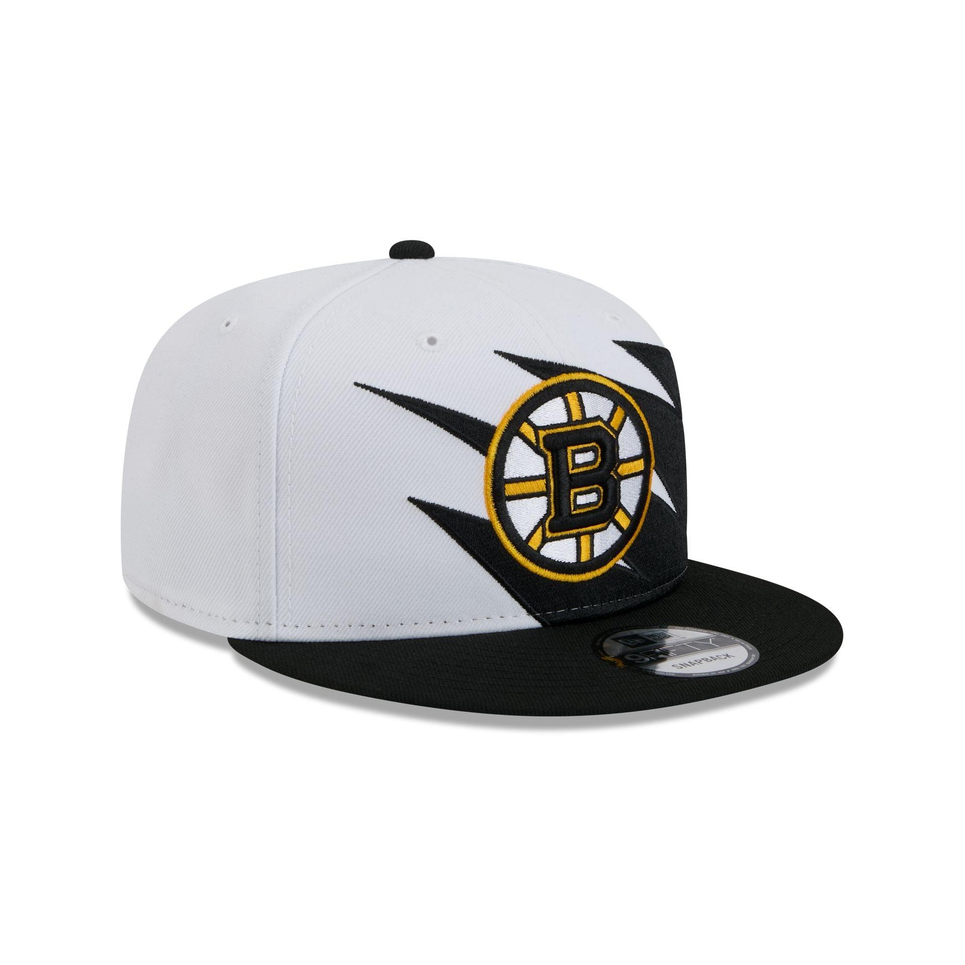 Boston Bruins Jagged 9FIFTY Snapback Hat Male Product Image
