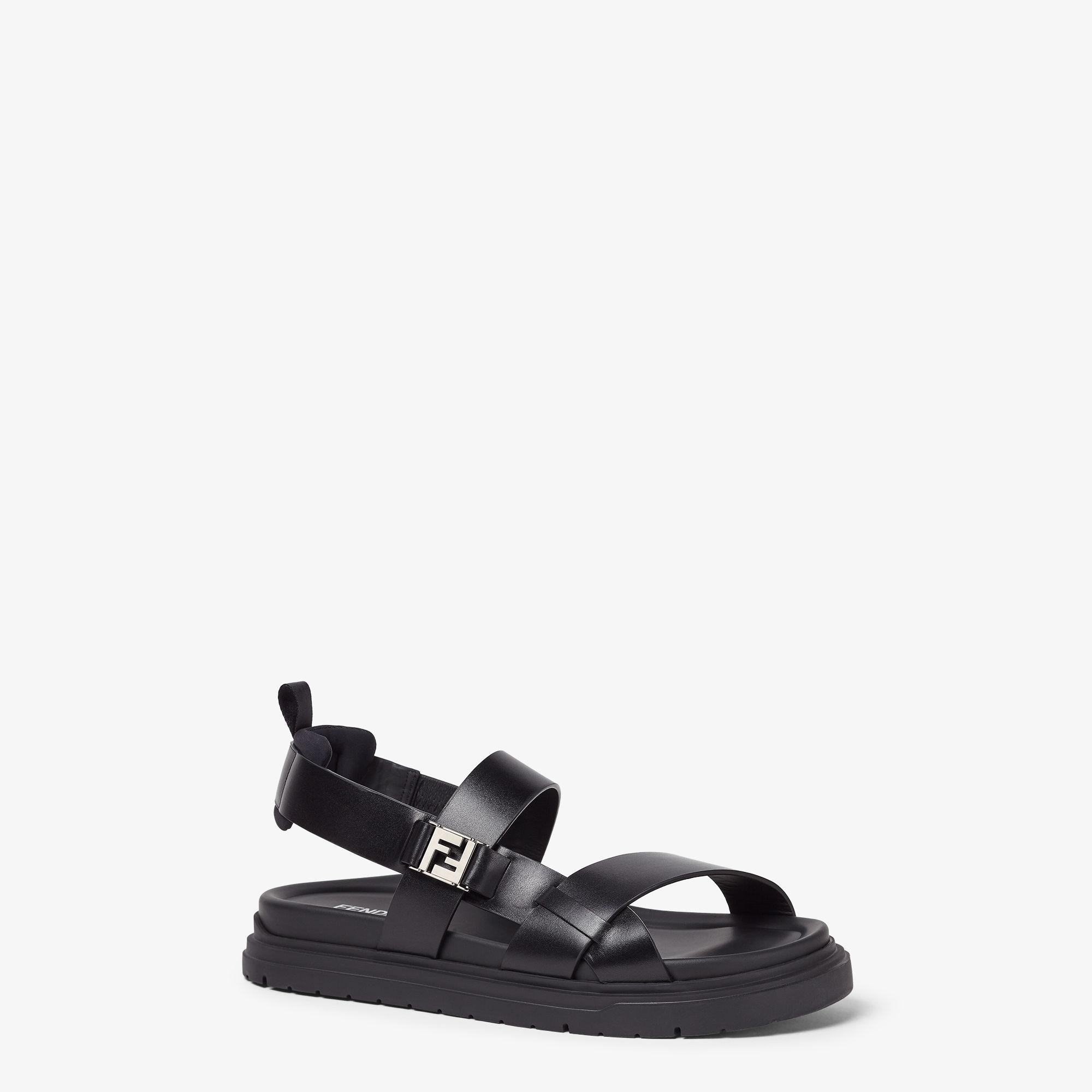 FF SandalsBlack leather sandals Product Image