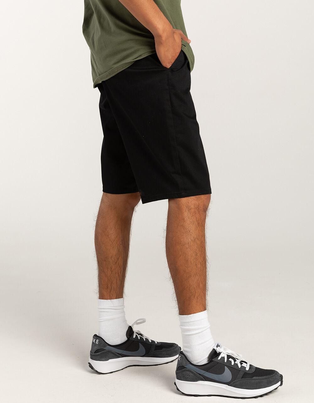 RSQ Mens Longer 12" Chino Shorts - BLACK Product Image