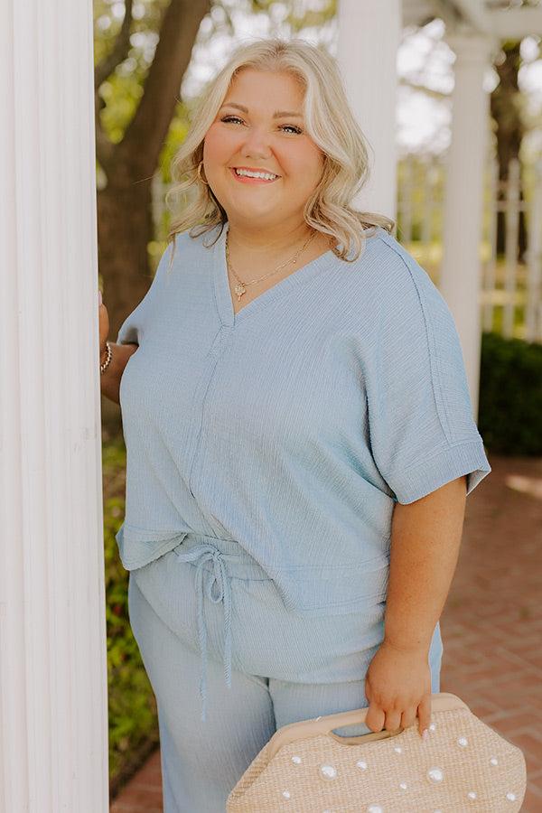 Ready For Vacay Knit Top Curves Product Image