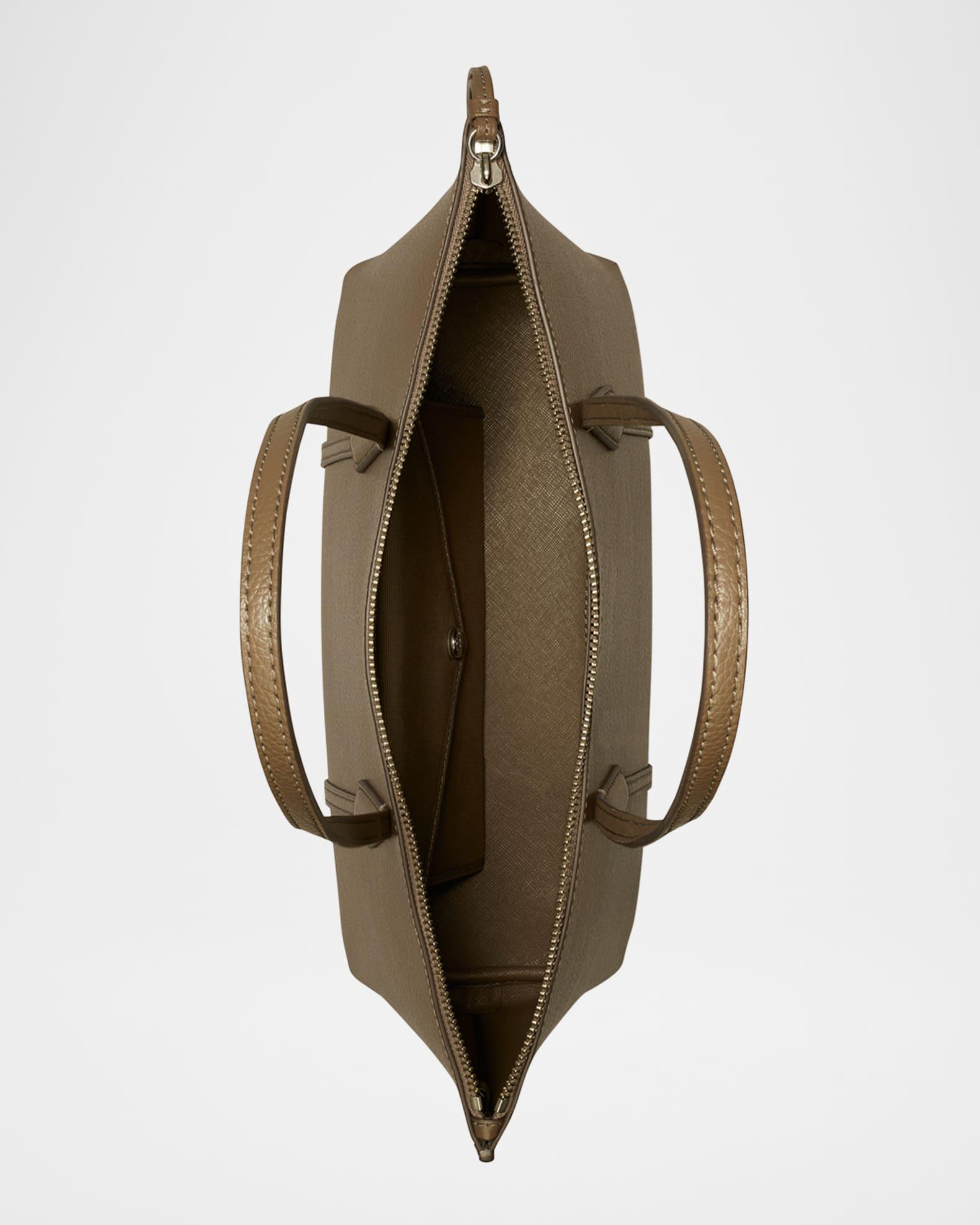 Perry Small Leather Zip Tote Bag Product Image