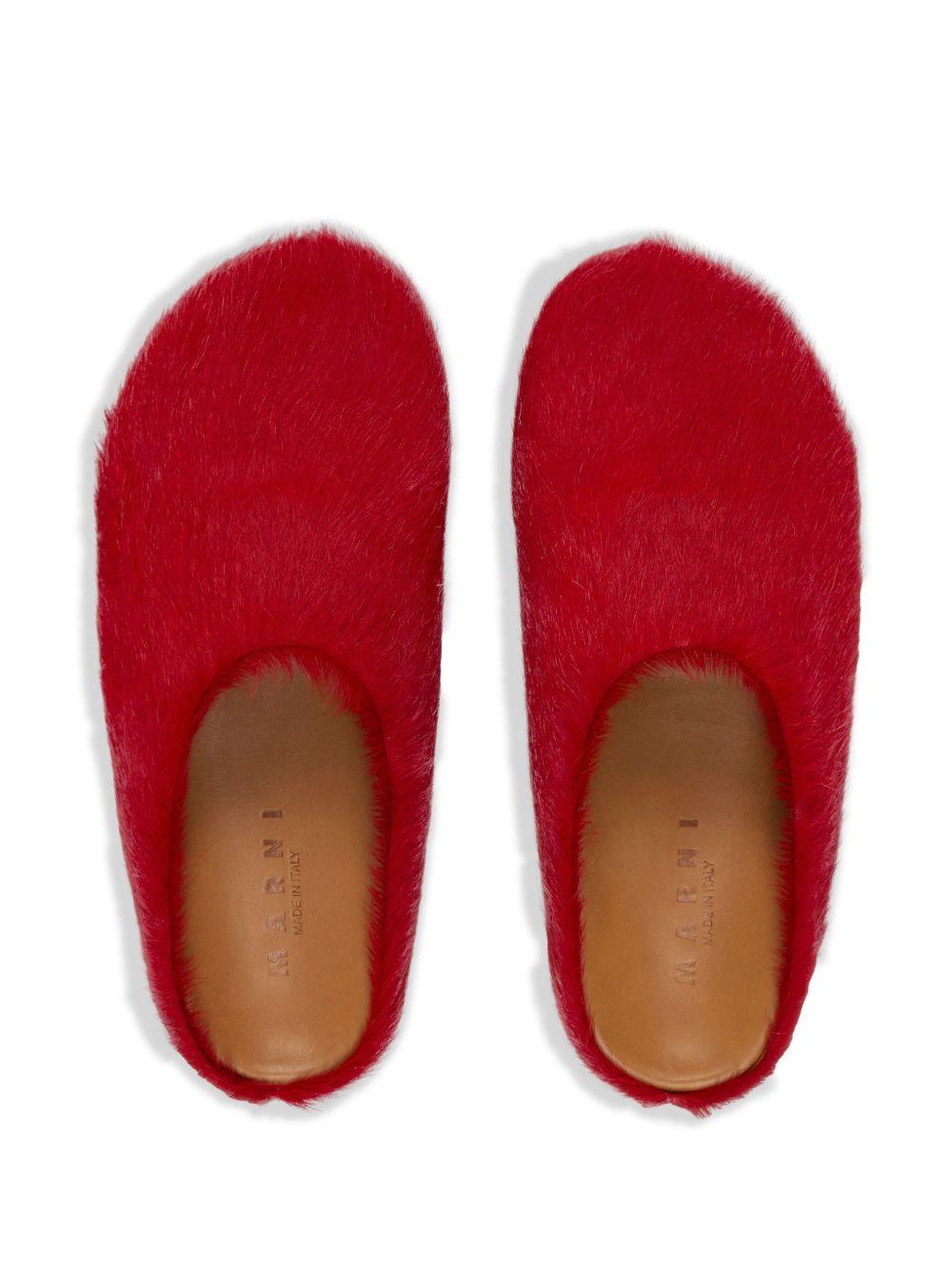 Fussbet Sabot calf-hair slippers Product Image