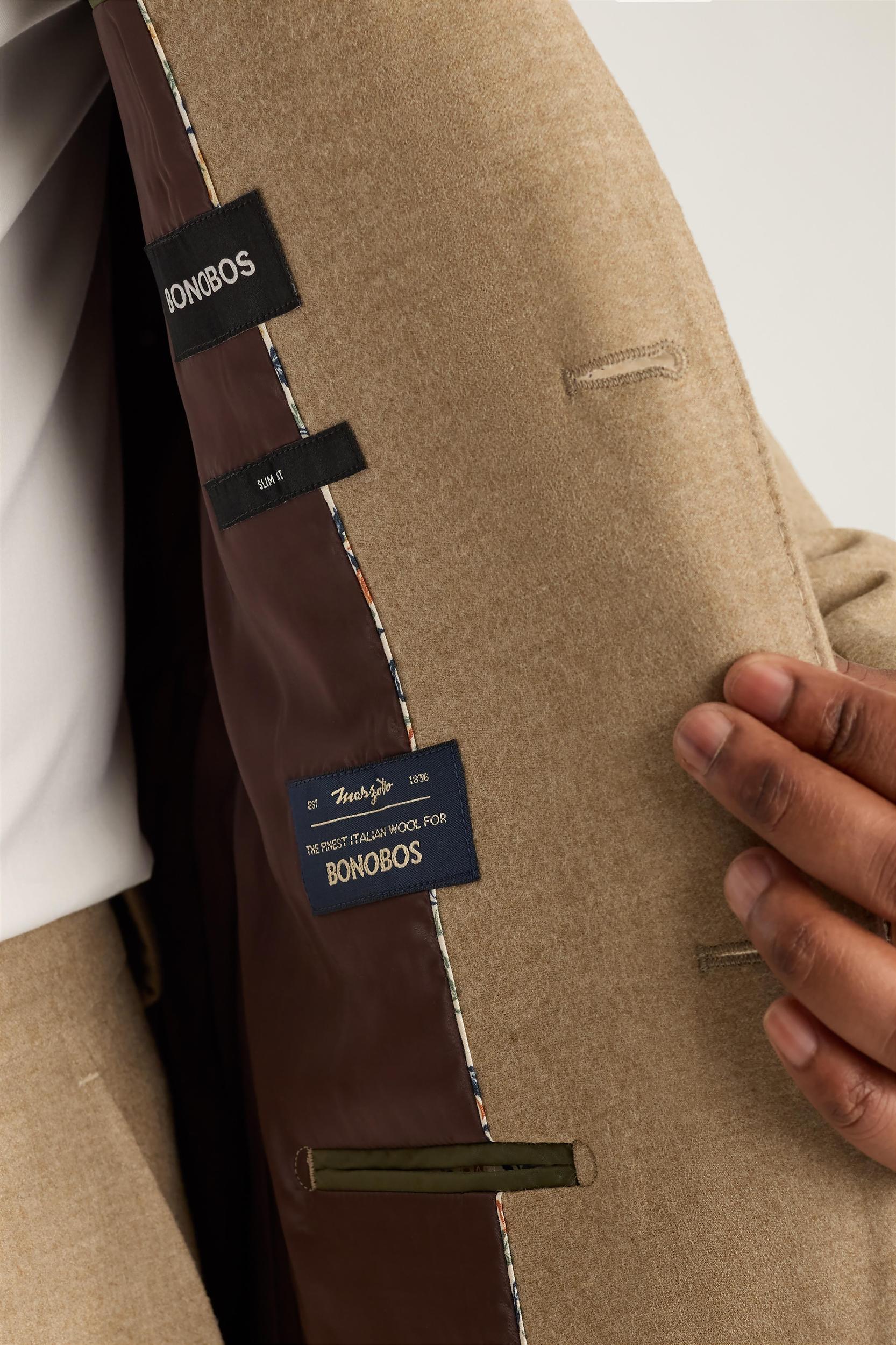 Jetsetter Italian Brushed Wool Blazer Product Image