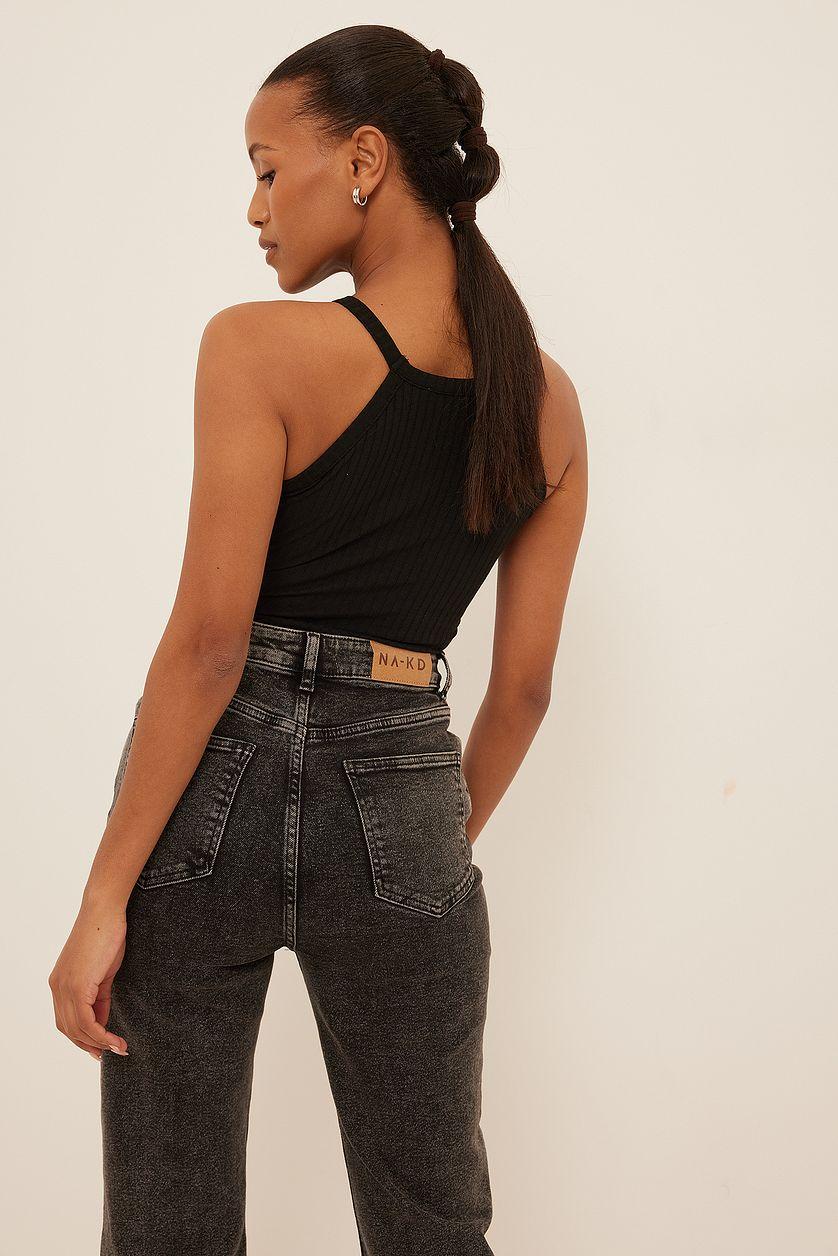 High Neck Ribbed Body Product Image