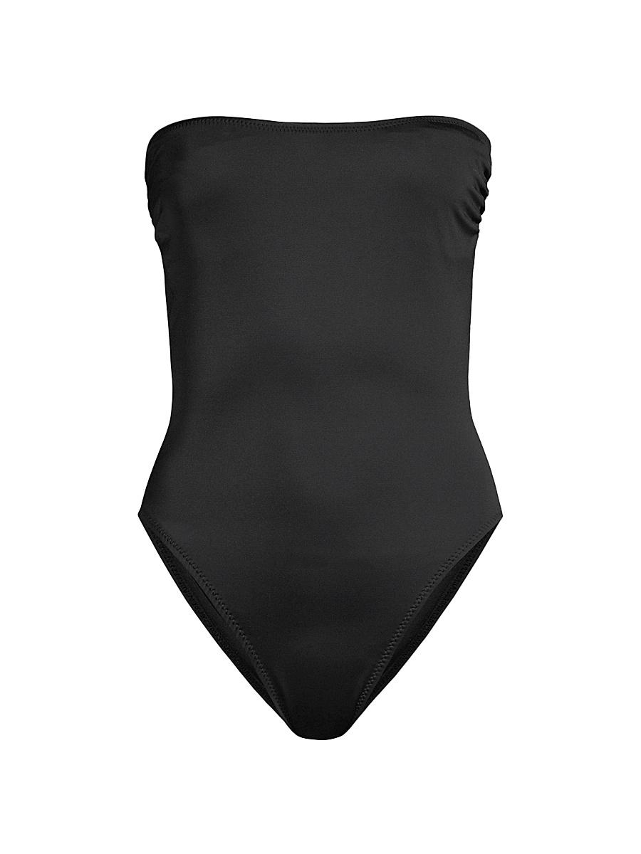 Womens Bishop Strapless One-Piece Swimsuit Product Image