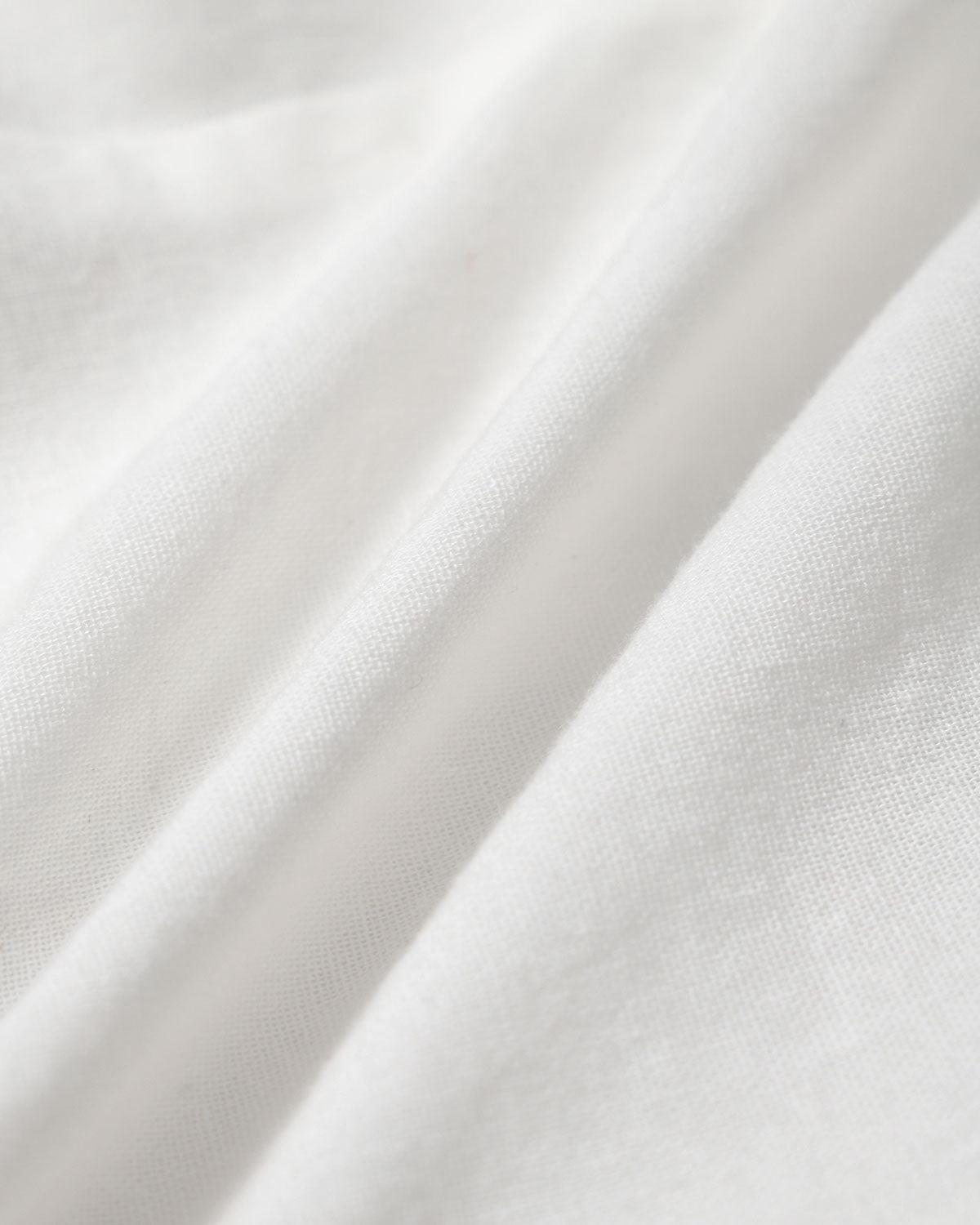 White V Neck Pleated Backless Mini Dress Product Image