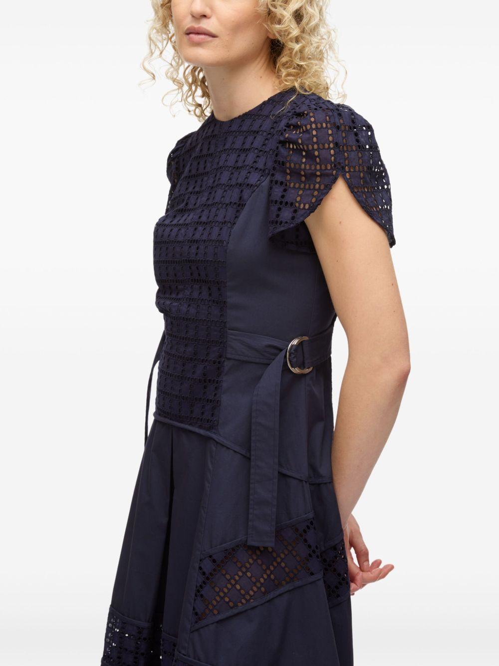 broderie anglaise tulip dress Product Image