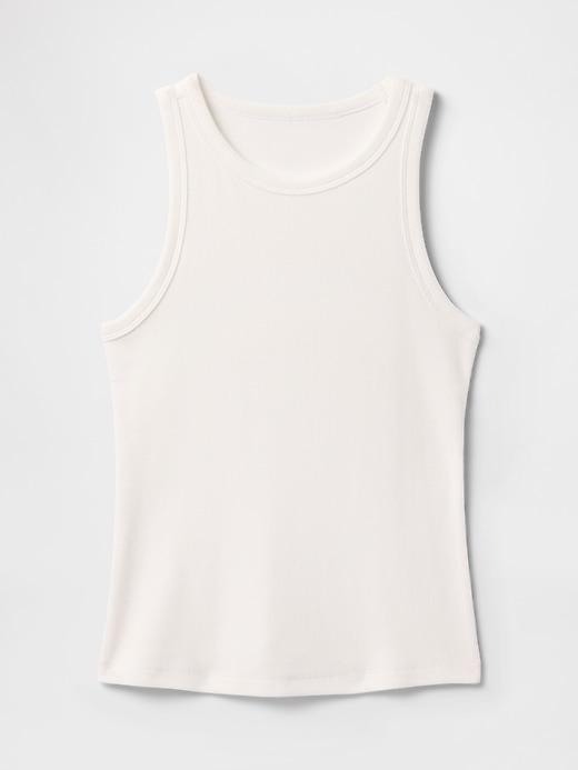 Modern Rib Halter Tank Top Product Image