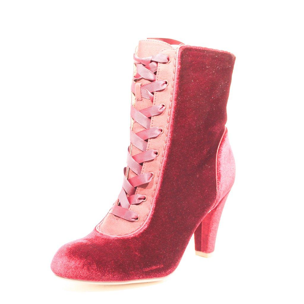 Victoria Velvet Booties Product Image