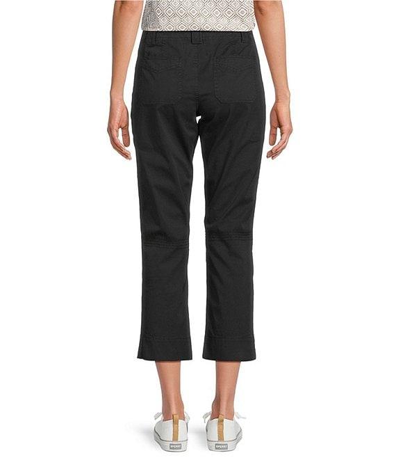 Aventura Arden Capri Side Slit Twill Pants Product Image